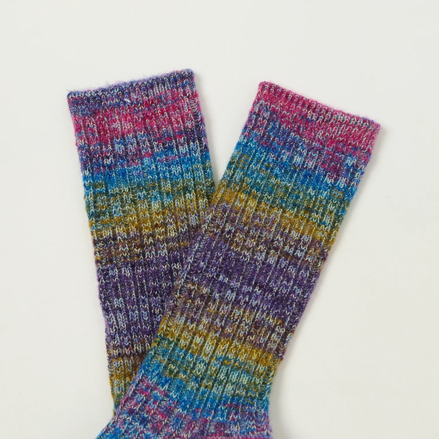 Anonymous Ism Splash Pattern Crew Sock - Multi - Image 2