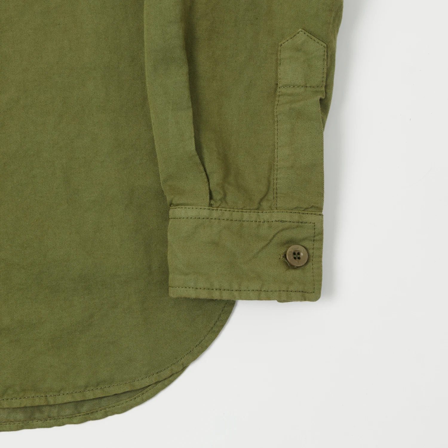 East Harbour Surplus 'Dickies 394' Overshirt - Green - Image 3