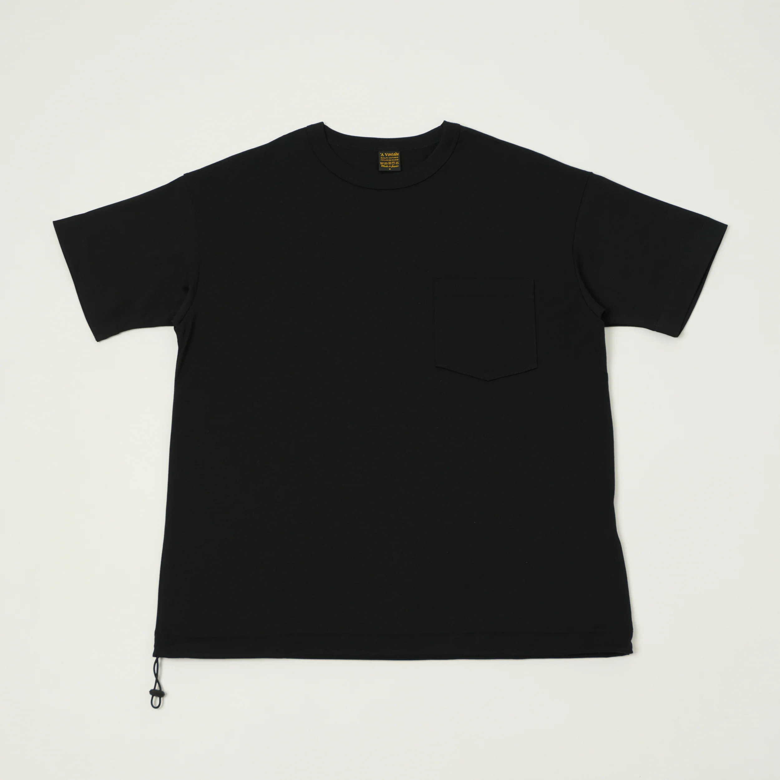 A Vontade 'Silket' Athletic T-Shirt - Black
