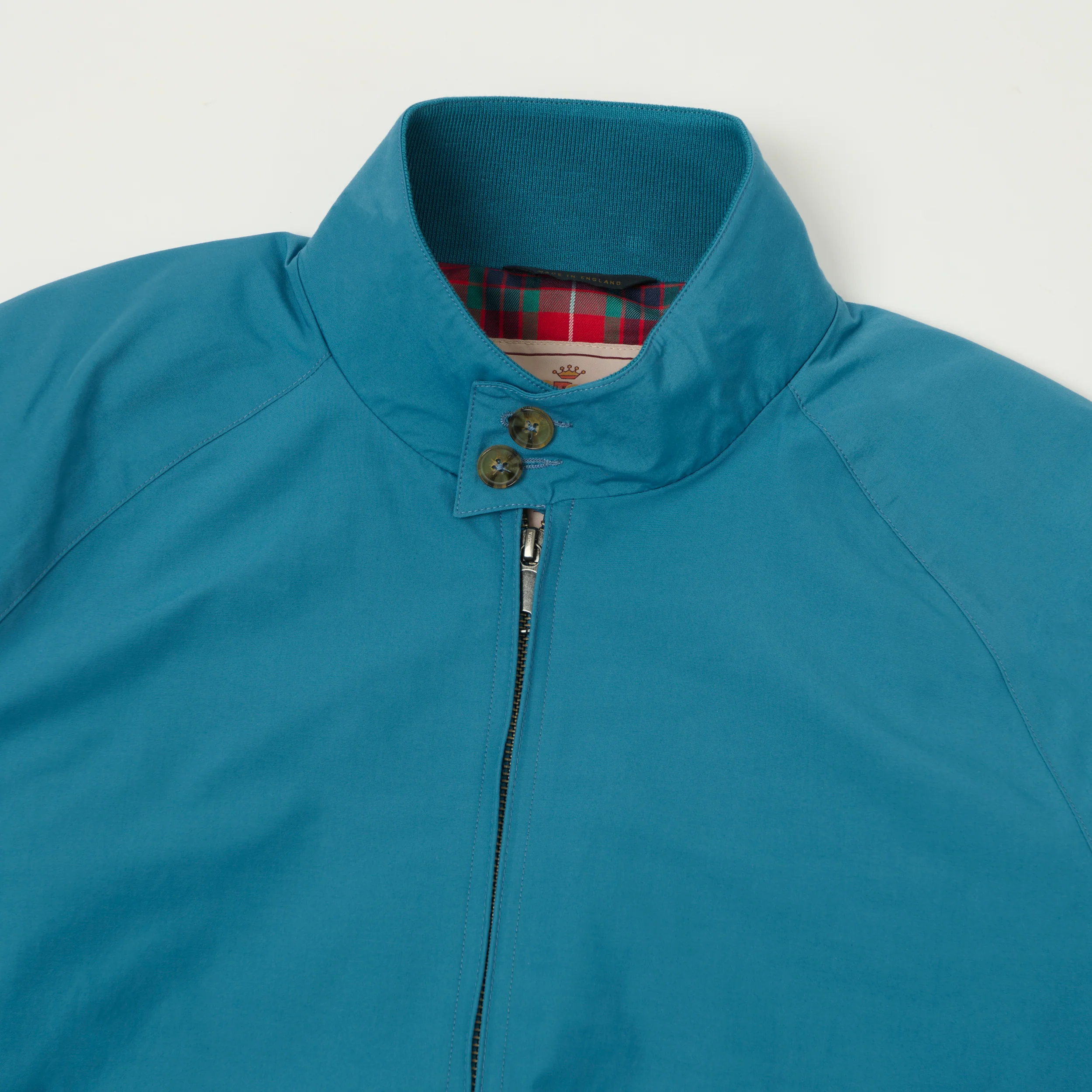 Baracuta G9 'Baracuta Cloth' Harrington Jacket - Cornish Blue - Image 3