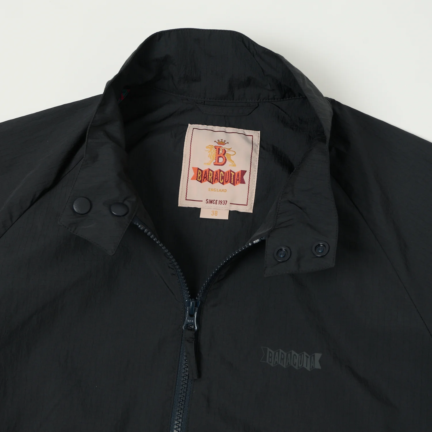 Baracuta G9 Ripstop Harrington Jacket - Dark Navy - Image 2