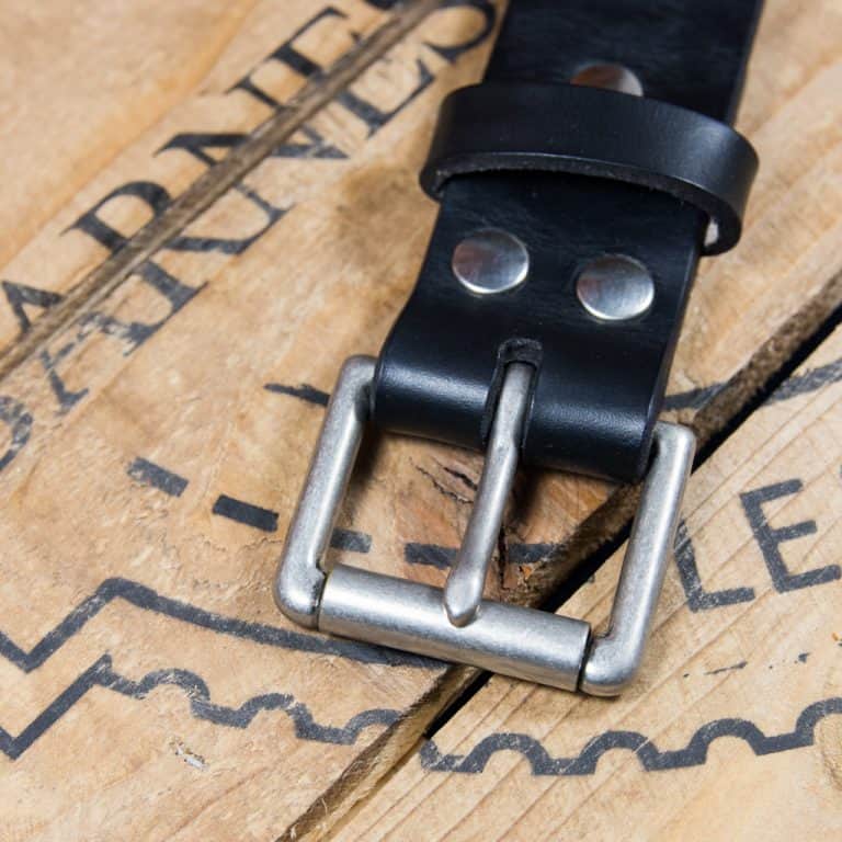 Barnes & Moore Roller Belt - Black/Nickel - Image 4