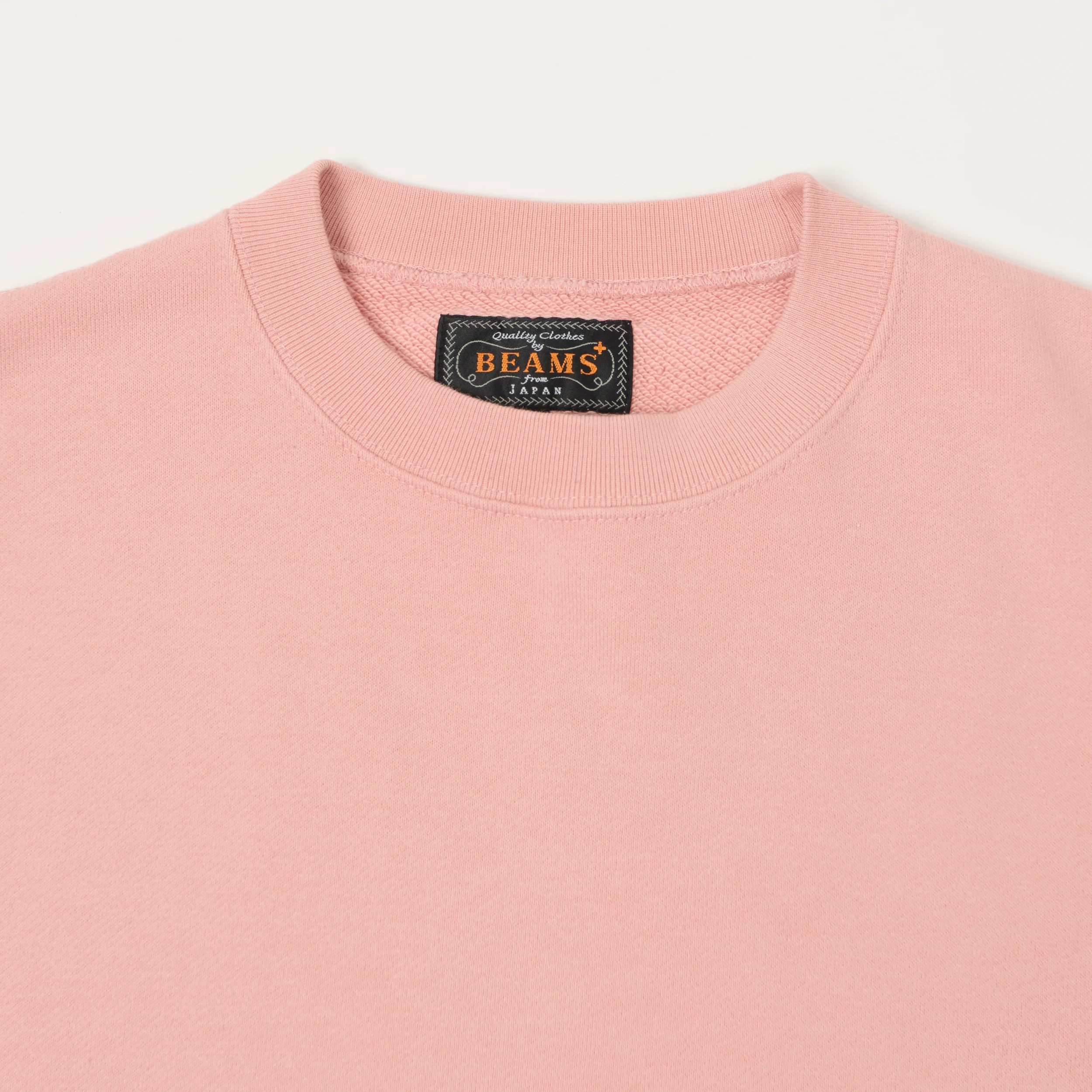 Beams Plus 'Marudou' Crewneck Sweatshirt - Pink - Image 2