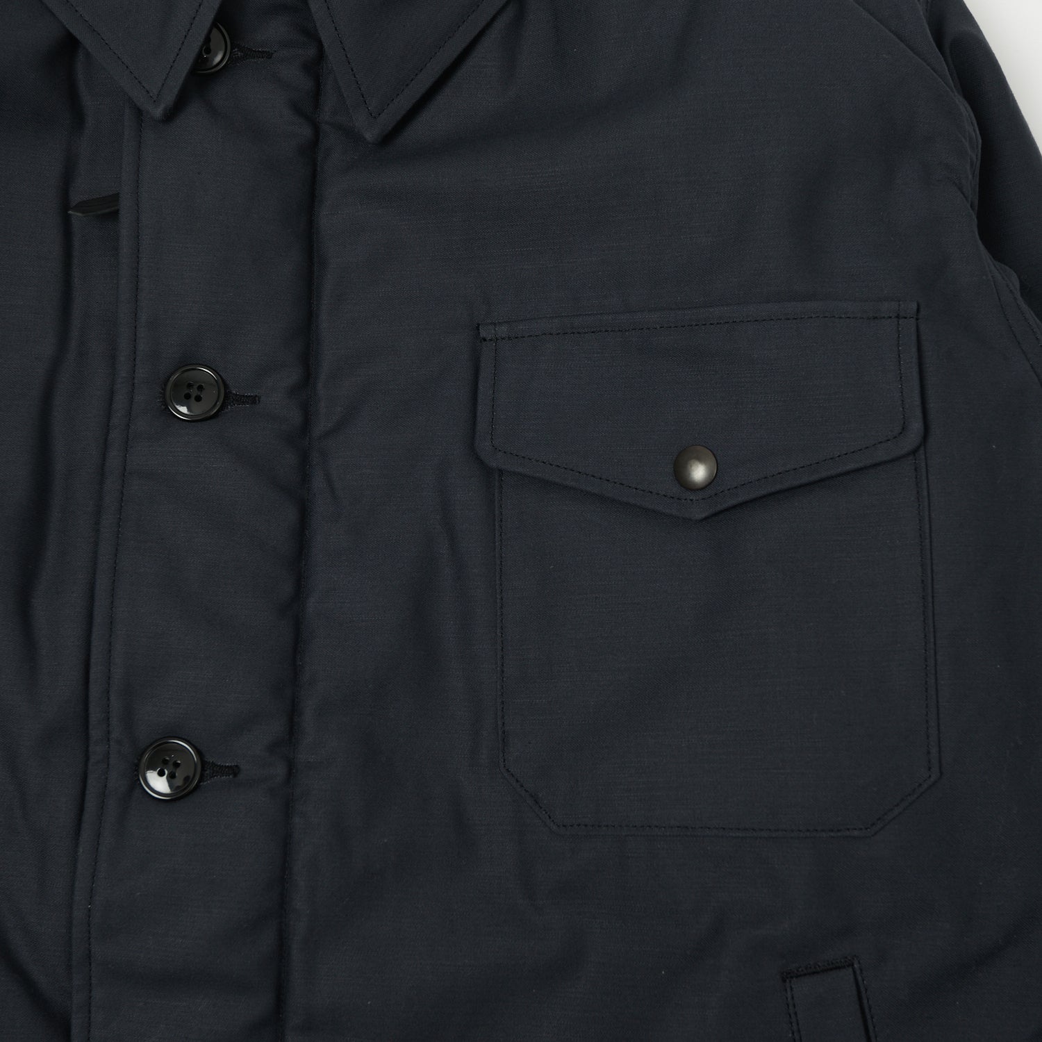 Buzz Rickson's U.S. Navy A-2 Civilian Model Deck Jacket - Navy - Image 3