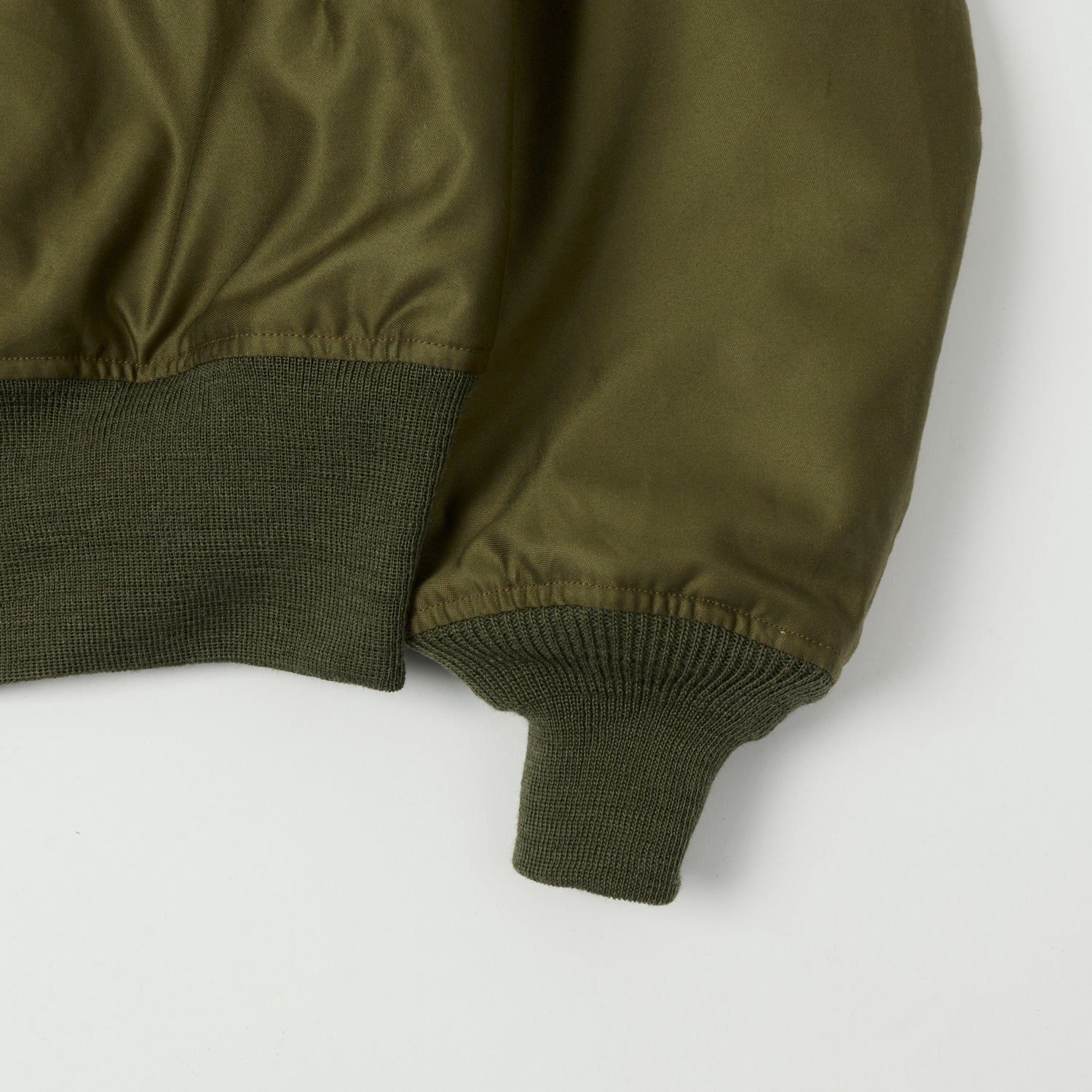Buzz Rickson's 'Rough Wear Clothing Co' B-15 Flight Jacket - Olive Drab - Image 3