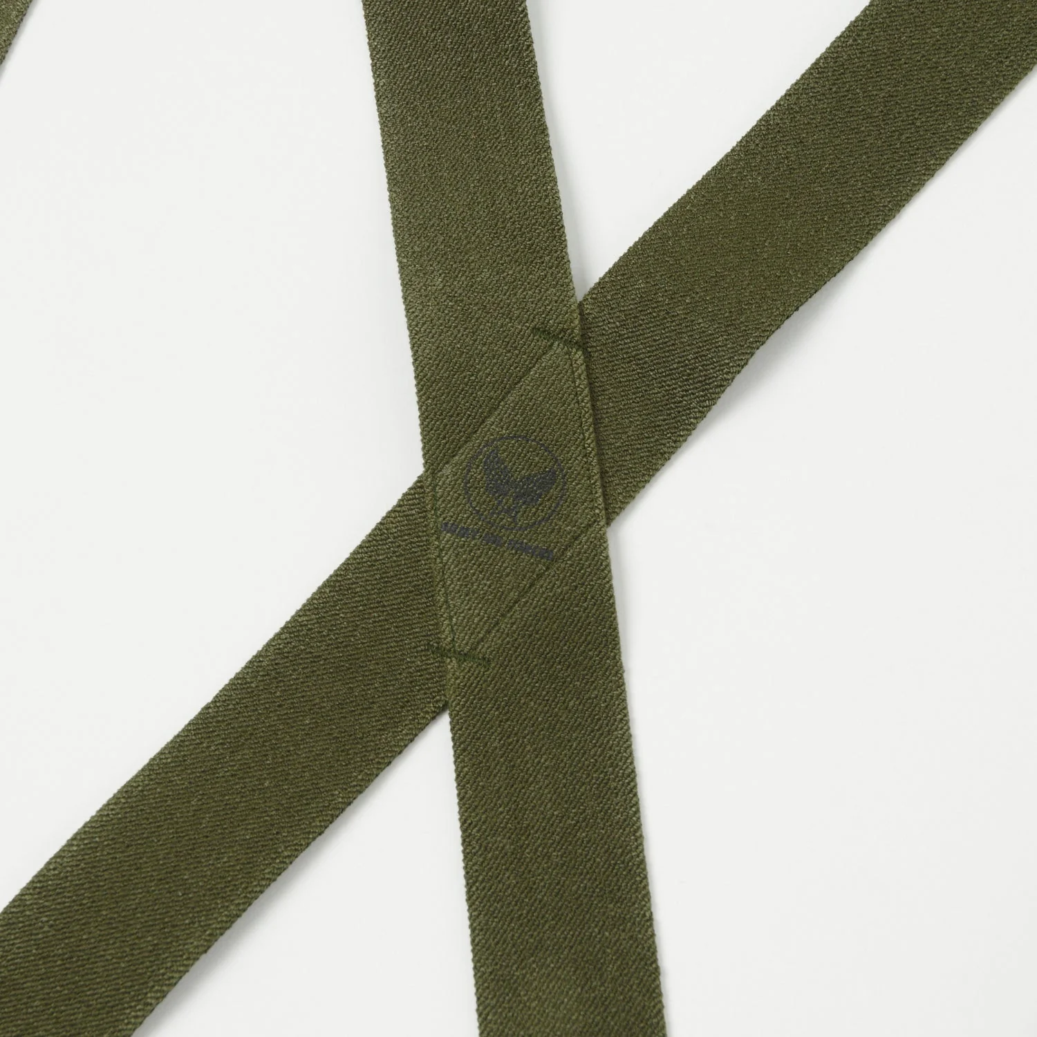 Buzz Rickson's A-11 Trouser Suspenders - Olive - Image 2