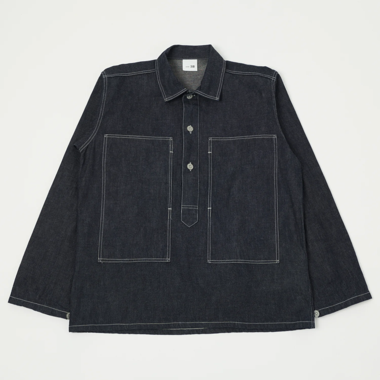Buzz Rickson's U.S. Army Denim Pullover Jacket - Indigo