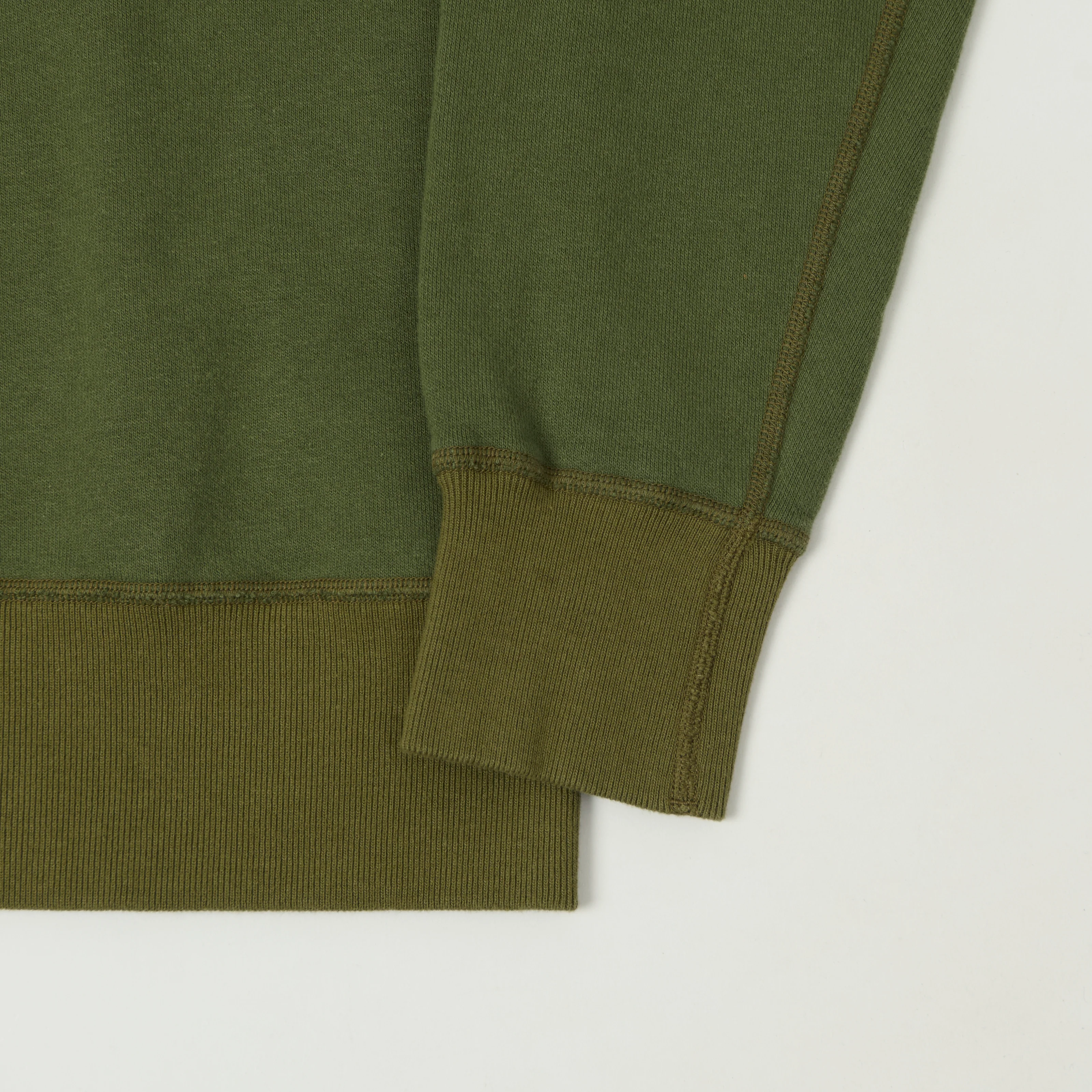 Buzz Rickson's Classic Sweatshirt - Olive - Image 3