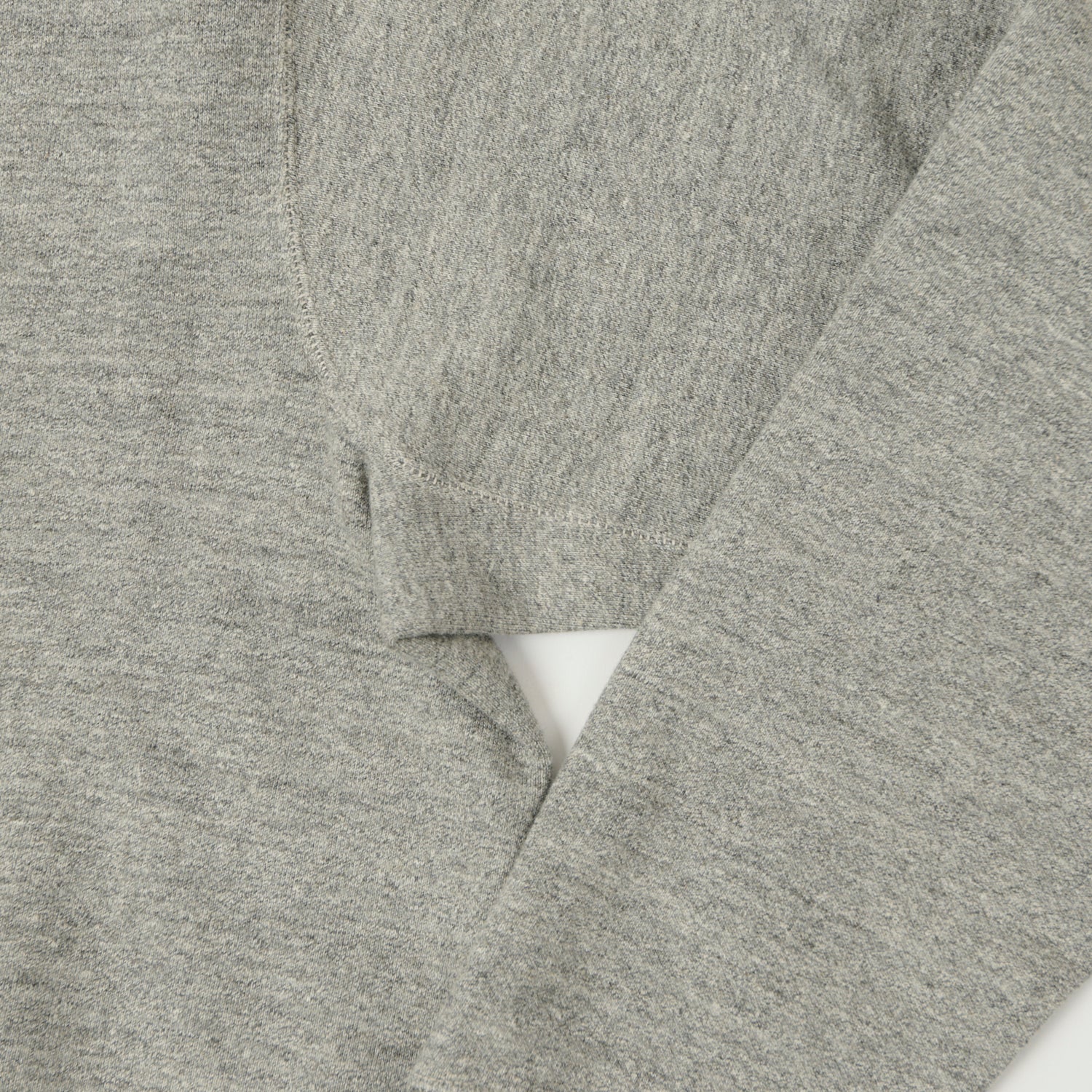 Buzz Rickson's Raglan Sleeve Freedom Sweatshirt - Heather Grey - Image 4