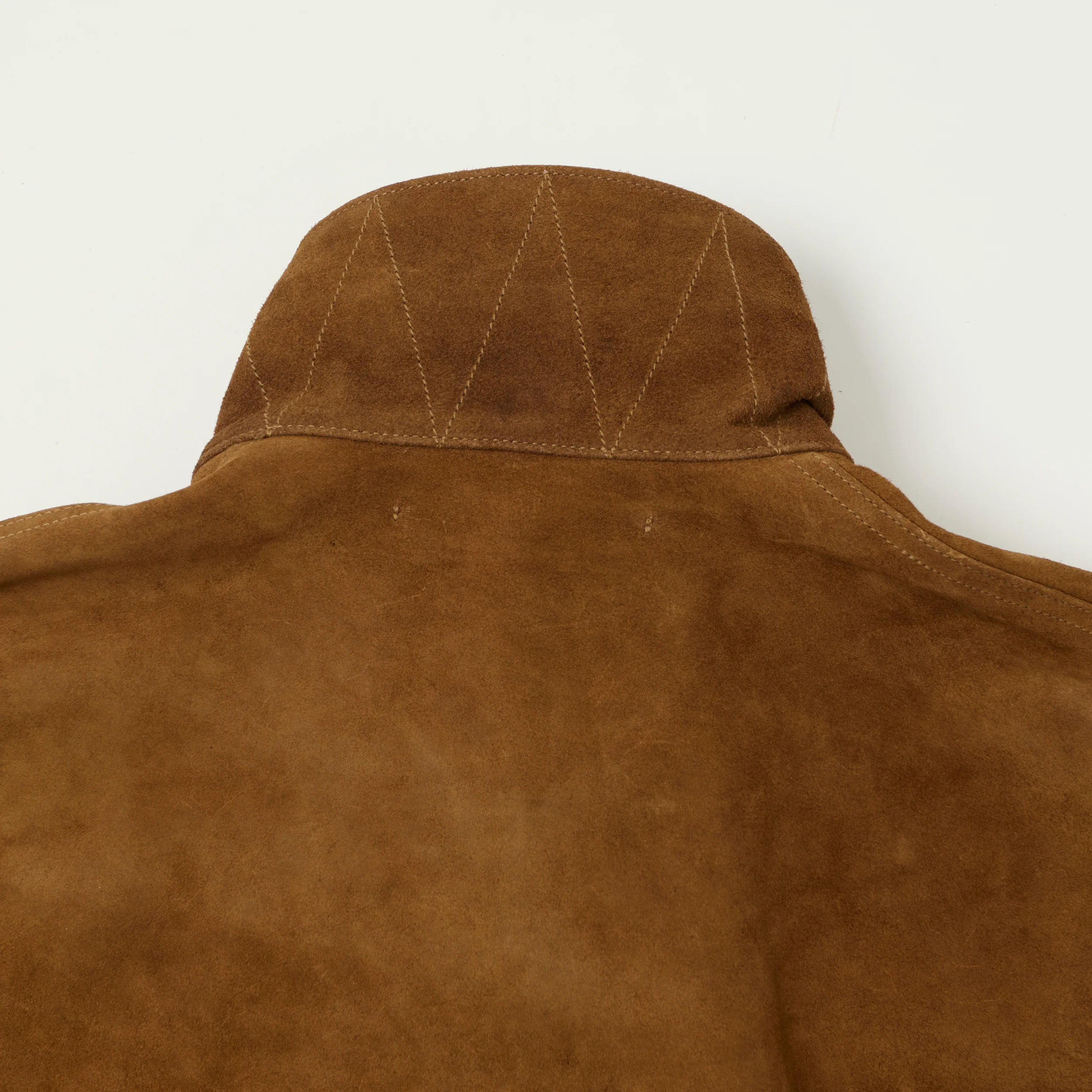 Buzz Rickson's ‘Aviation Associates’ Horsehide Civilian Model N-1 Deck Jacket - Brown - Image 9