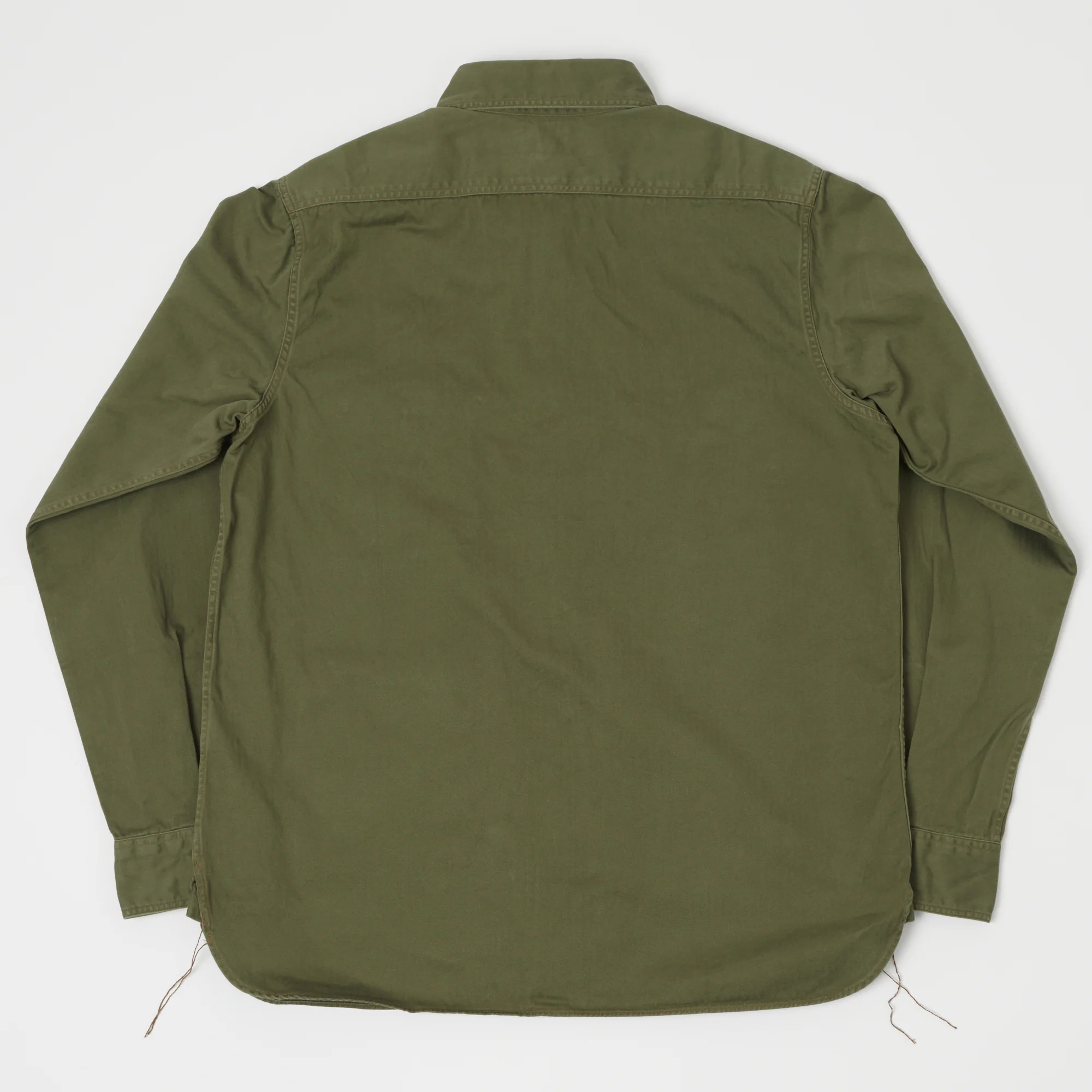 Buzz Rickson's Herringbone Work Shirt - Olive - Image 5