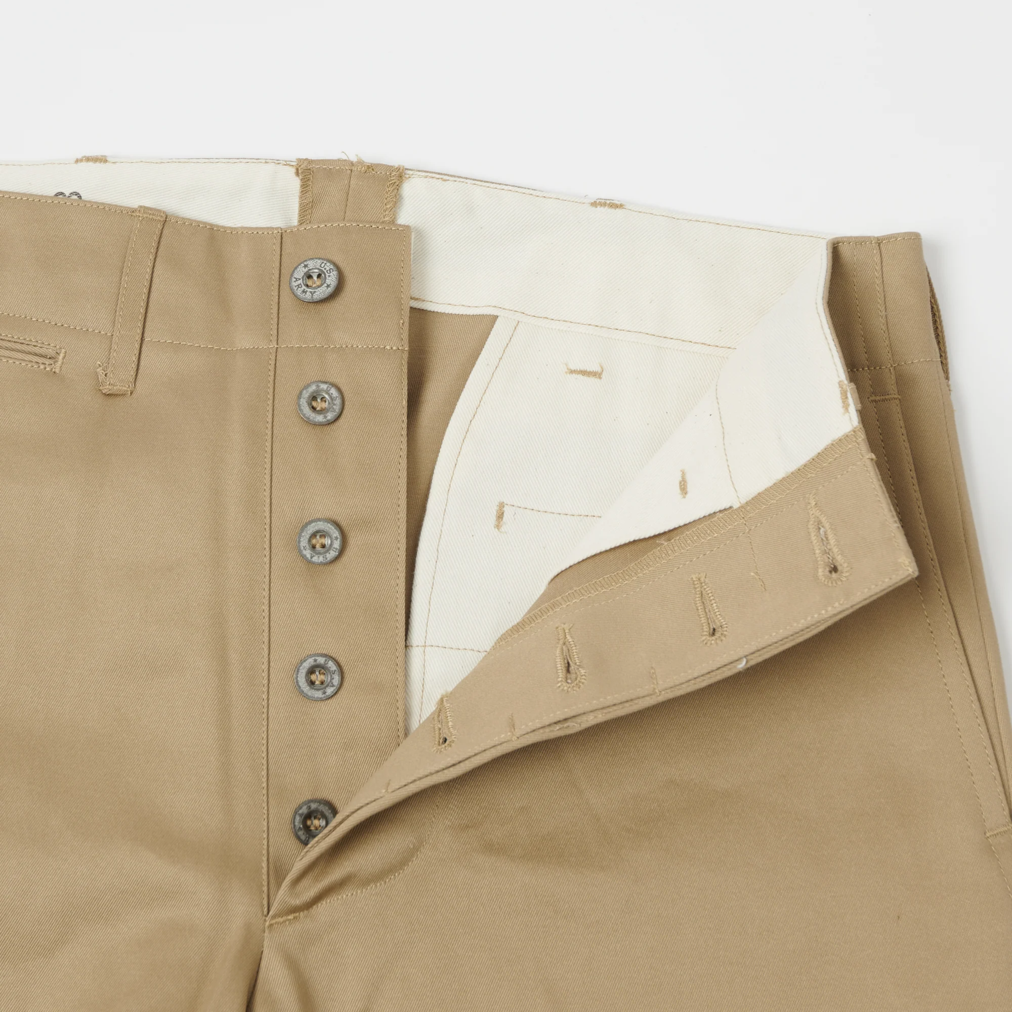 Buzz Rickson's 'Early Model' 1945 Chino - Beige - Image 3