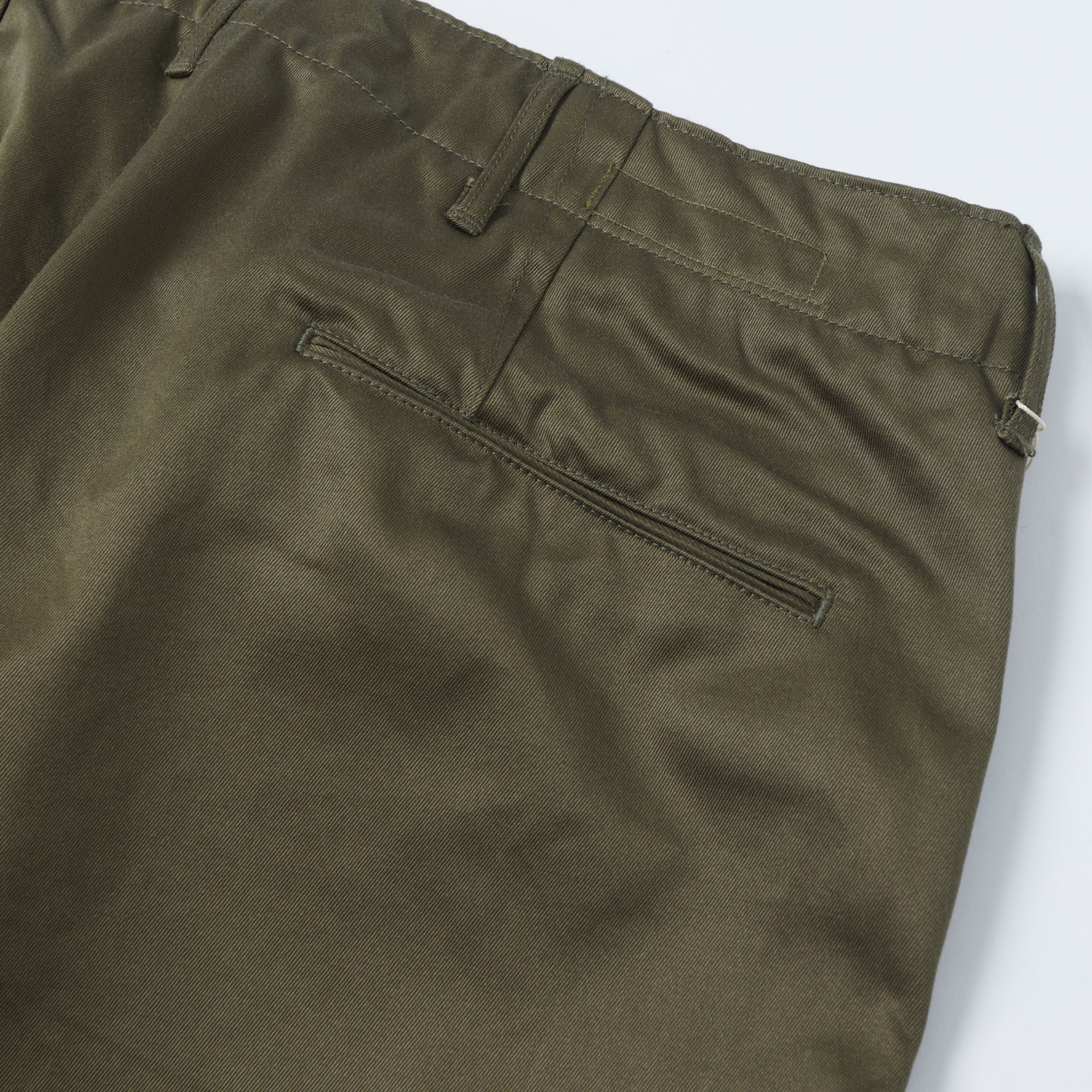 Buzz Rickson's Original-Spec. Chino Short - Olive - Image 5
