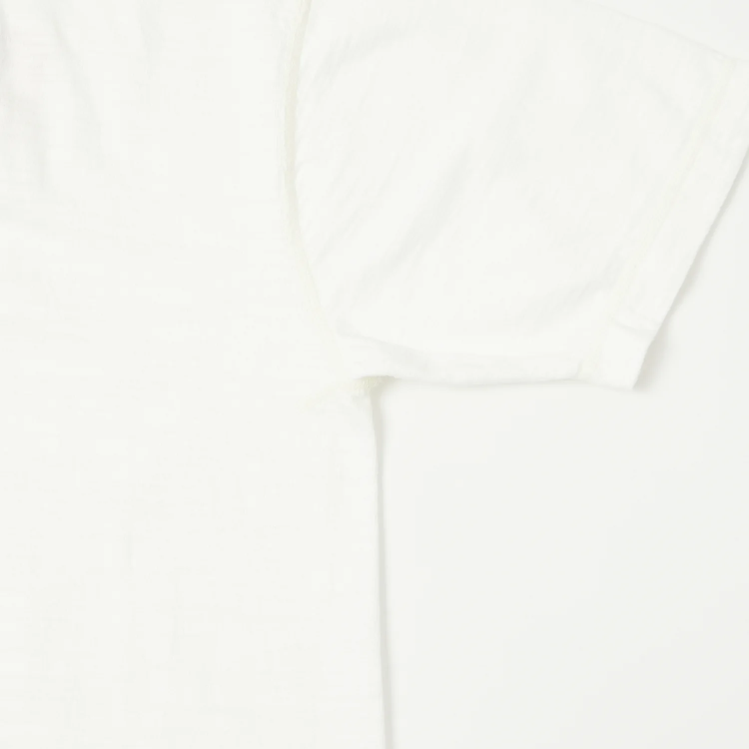 Buzz Rickson's Slub Henley T-Shirt - White - Image 3