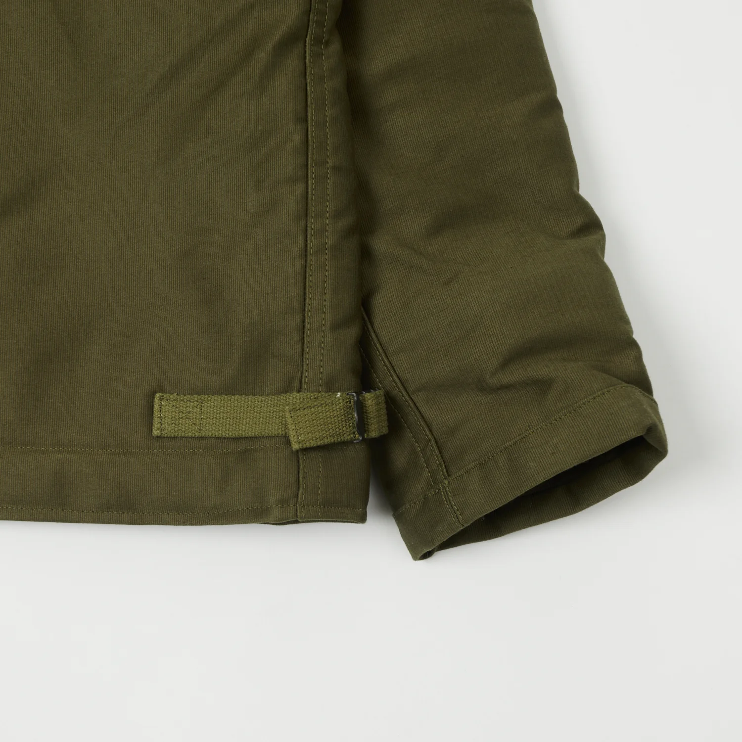Buzz Rickson's U.S. Navy A-2 Jungle Cloth Deck Jacket - Olive - Image 5