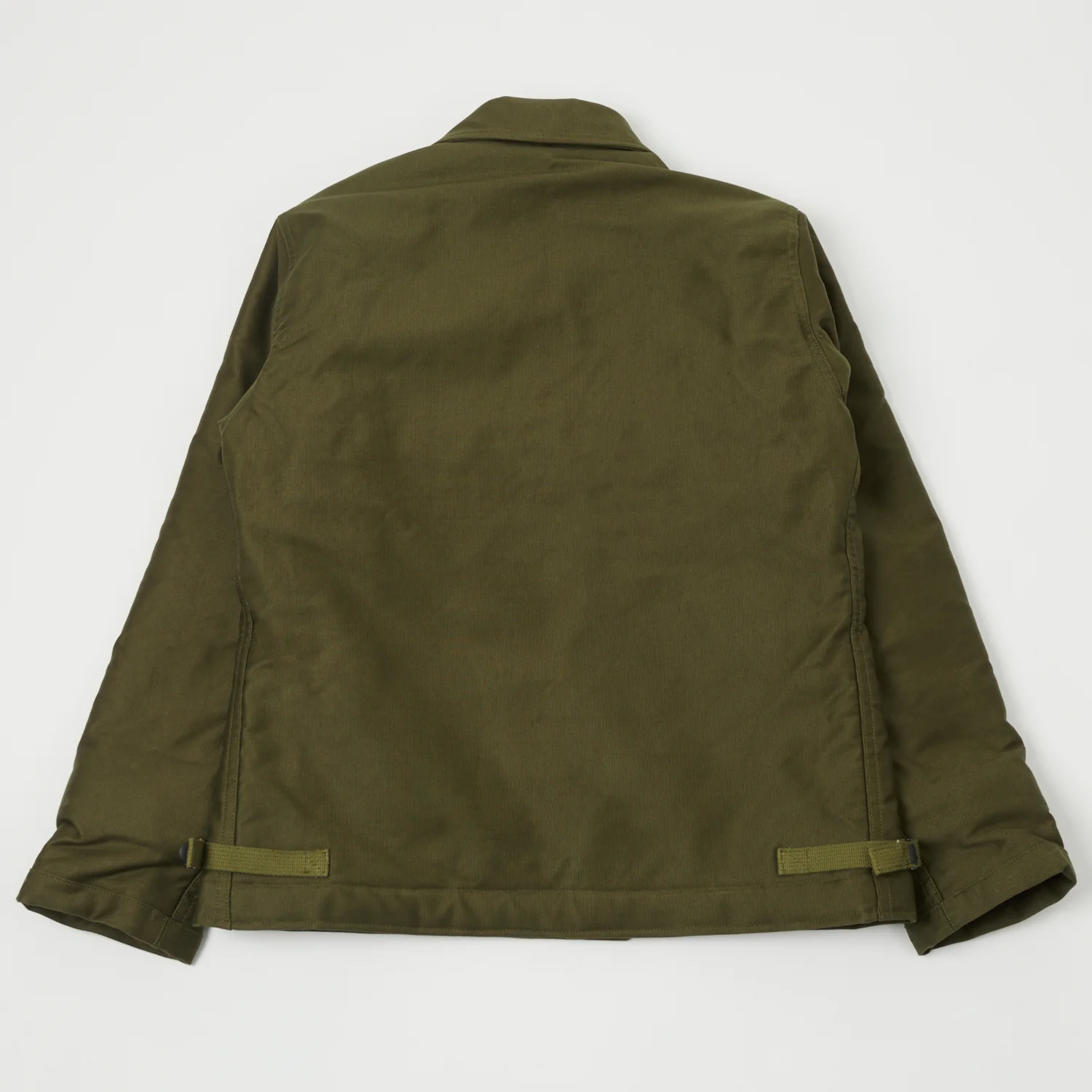 Buzz Rickson's U.S. Navy A-2 Jungle Cloth Deck Jacket - Olive - Image 6