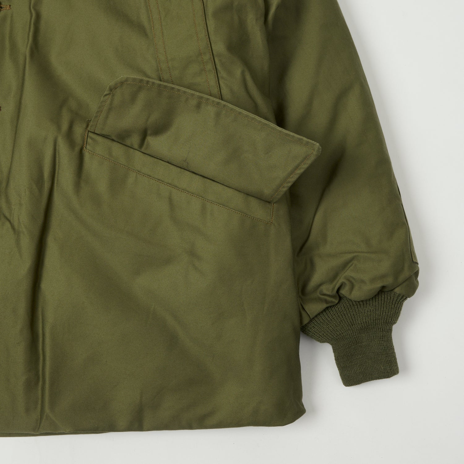 Buzz Rickson's Type B-9 Extreme Cold Flight Parka - Olive Drab - Image 6