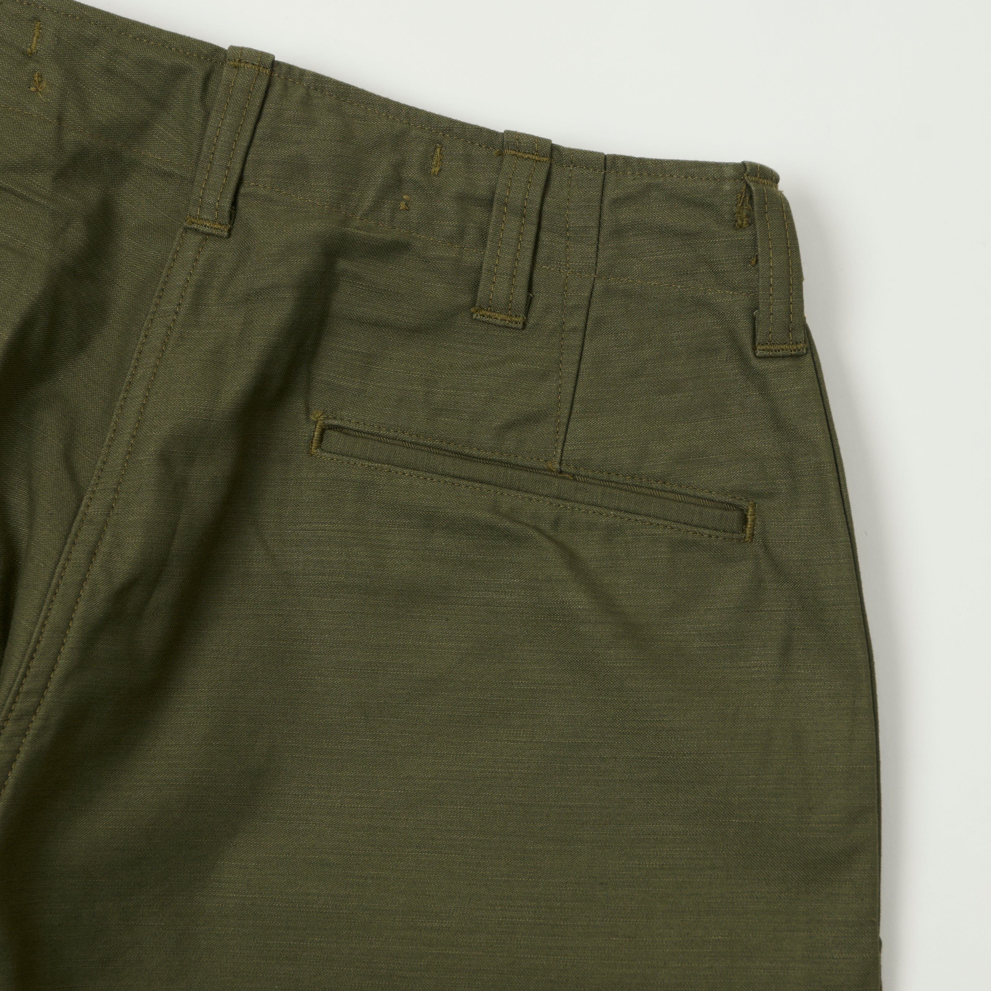 Buzz Rickson's U.S. Army M-43 Field Trousers - Olive - Image 2