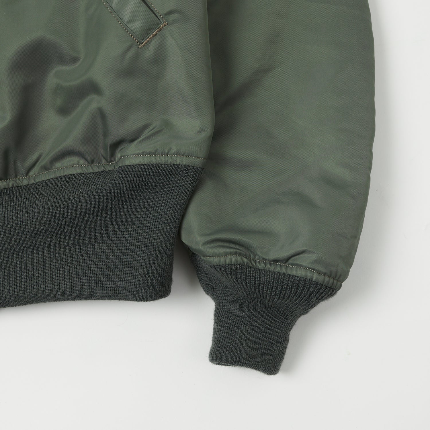 Buzz Rickson's MA-1 'Slender' Flight Jacket - Olive - Image 3