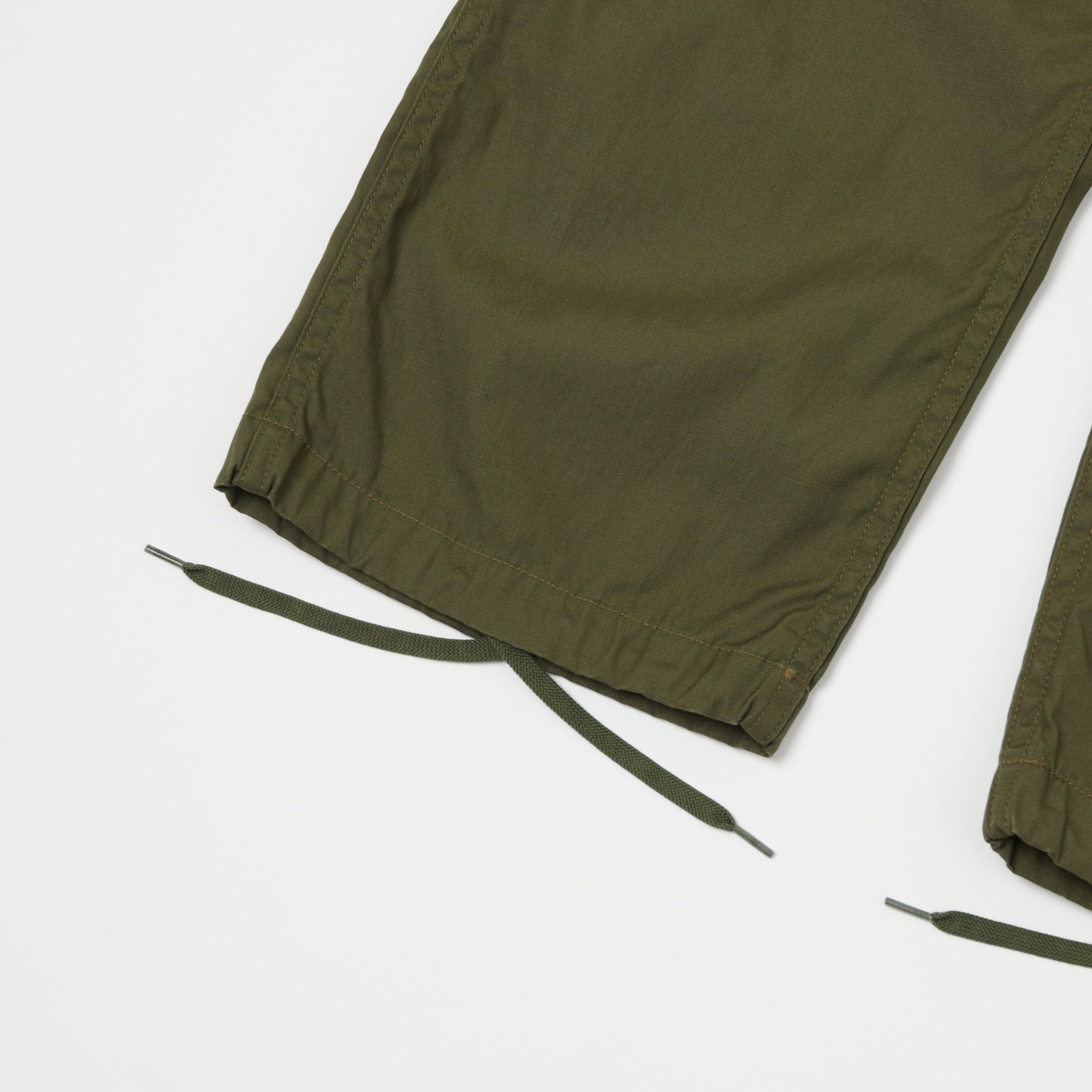 Buzz Rickson's Wind Resistant Poplin Trouser - Olive - Image 7