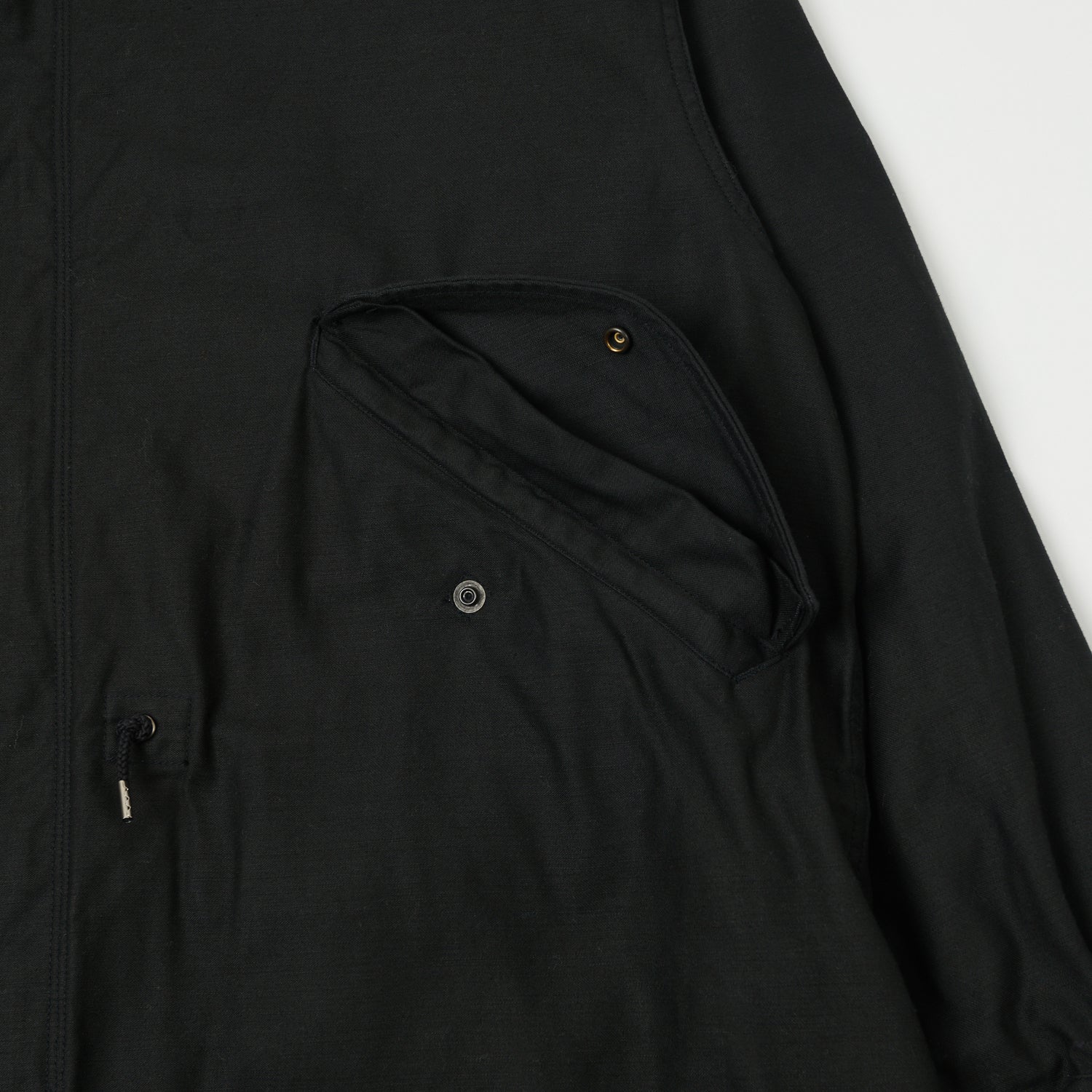 Buzz Rickson's x William Gibson U.S. Army M-51 Parka - Black - Image 6