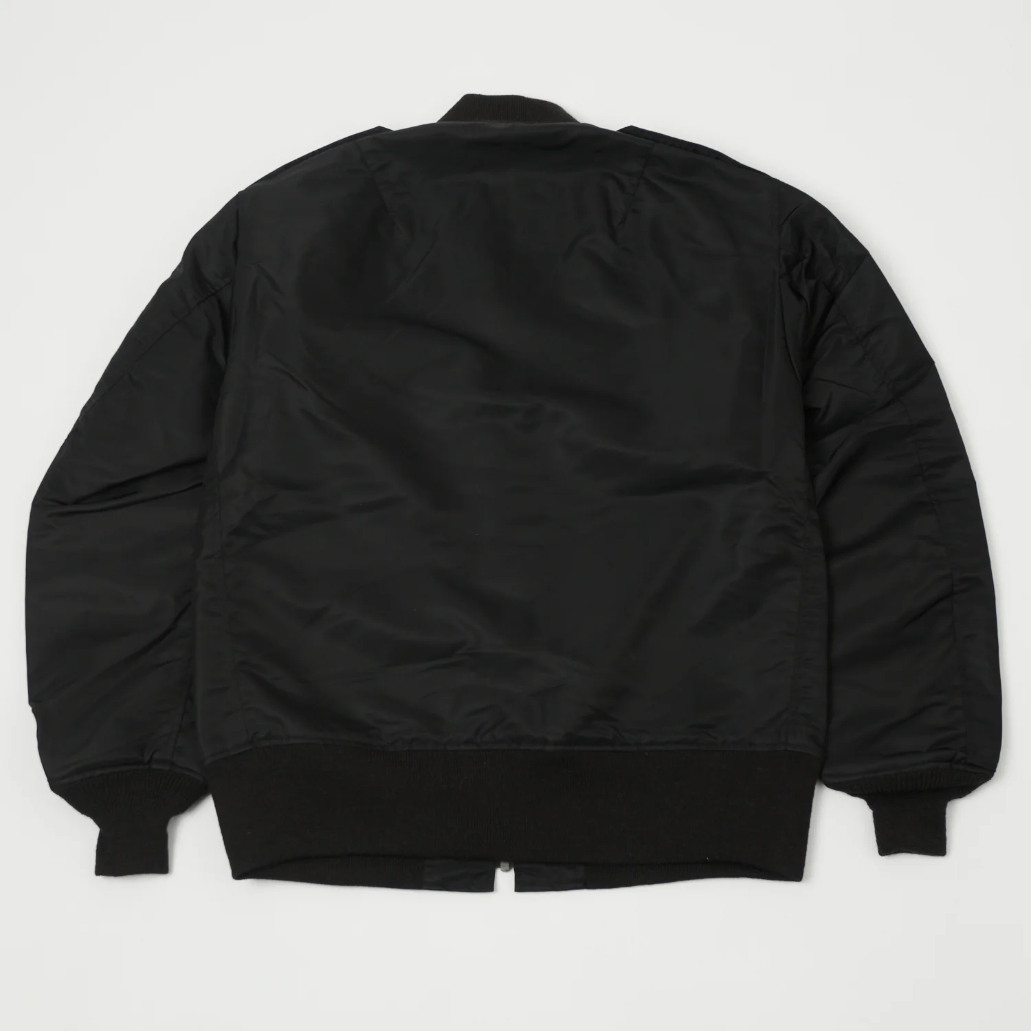 Buzz Rickson's x William Gibson L-2B Flight Jacket 'Long' - Black - Image 6