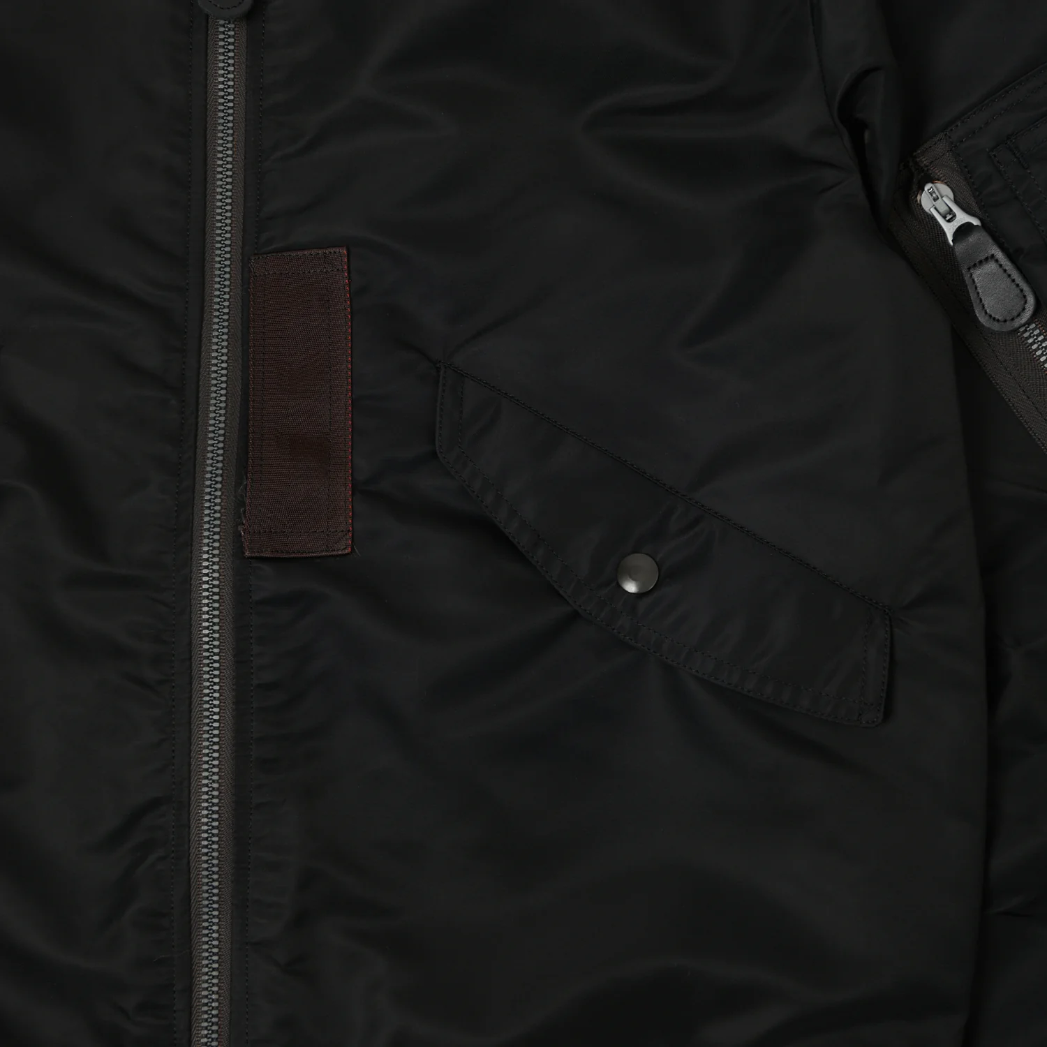 Buzz Rickson's x William Gibson L-2B Flight Jacket 'Regular' - Black - Image 4