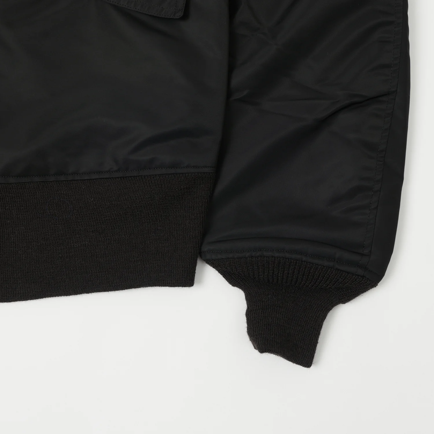Buzz Rickson's x William Gibson L-2B Flight Jacket 'Regular' - Black - Image 5
