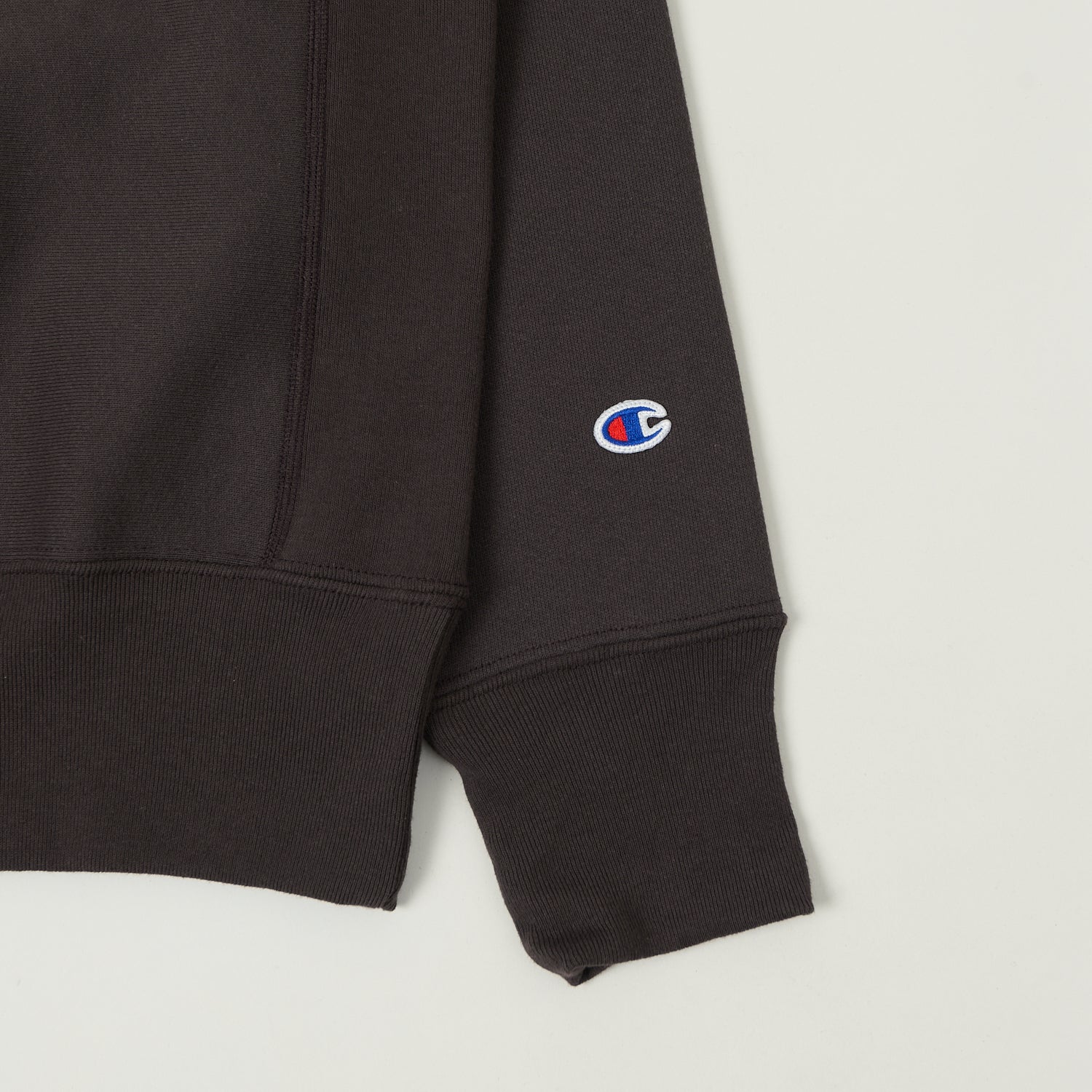Champion Made in USA Reverse Weave Crewneck Sweatshirt - Brown - Image 3