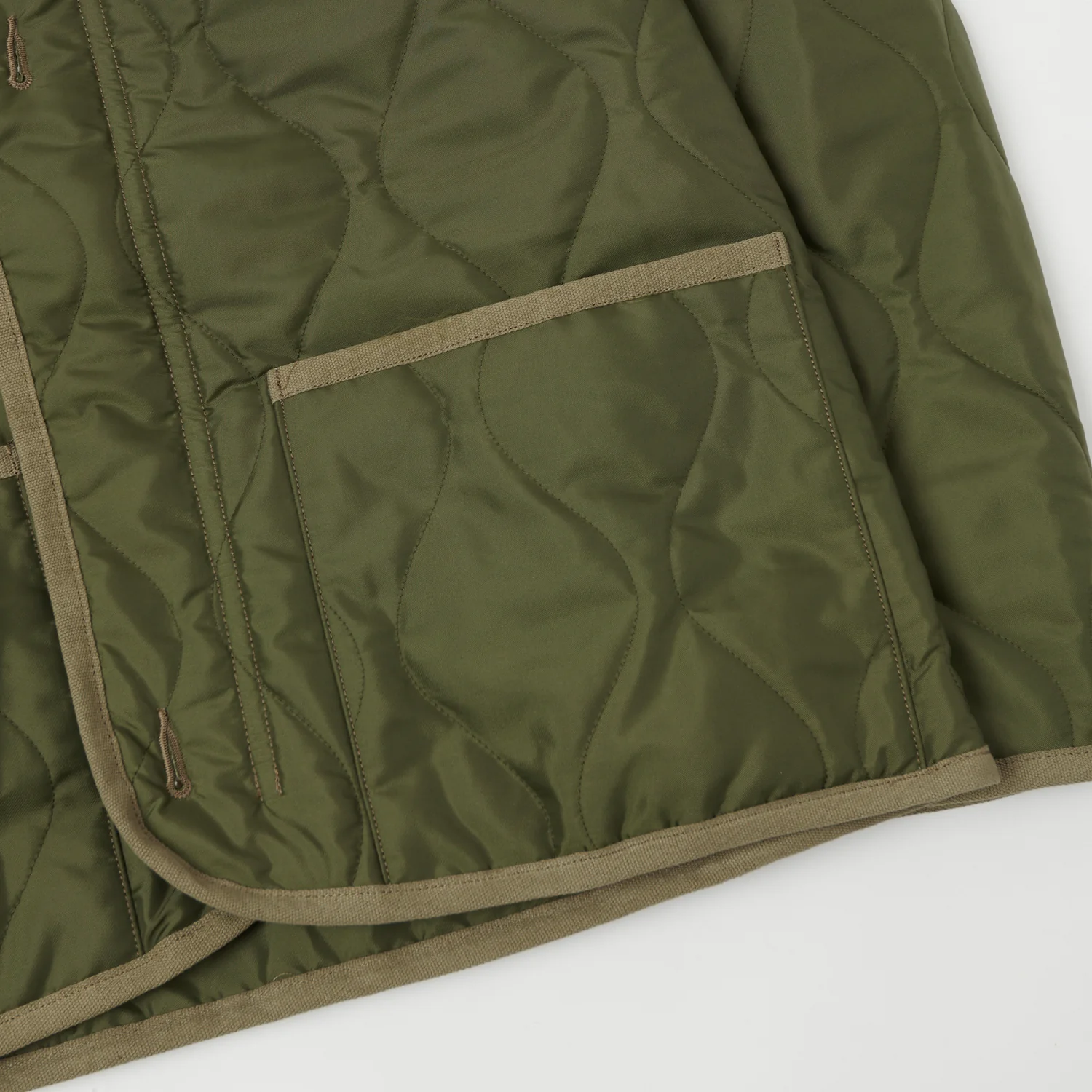 Buzz Rickson's U.S. Army M-65 Liner Jacket - Olive - Image 4