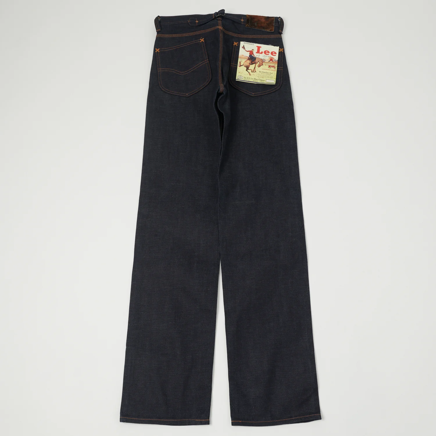 Lee Archives 1937 Cowboy 101b Wide Straight Jean - Raw - Image 3