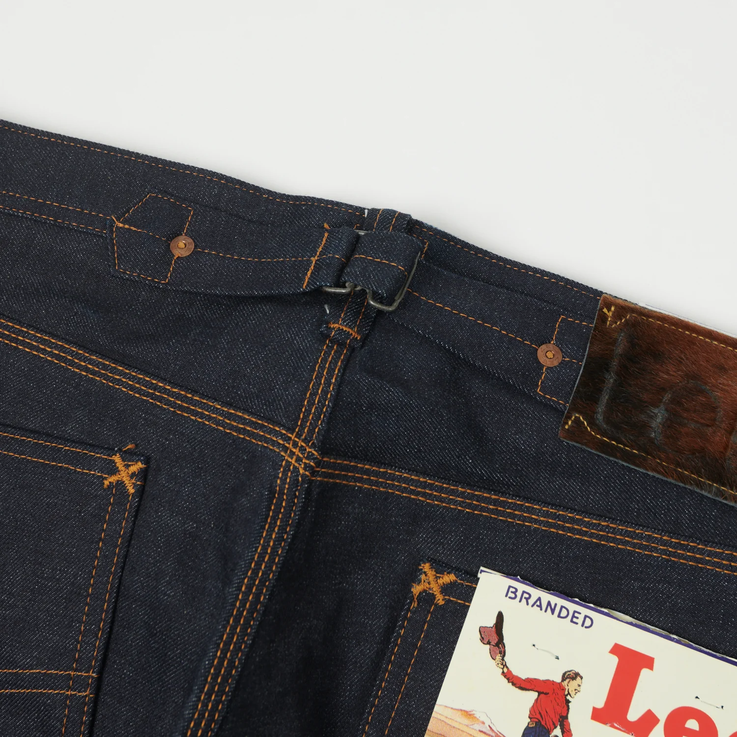 Lee Archives 1937 Cowboy 101b Wide Straight Jean - Raw - Image 6