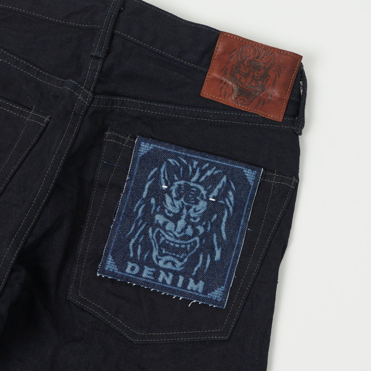 ONI Denim 246-14BLK Relaxed Tapered Jean - One Wash - Image 2