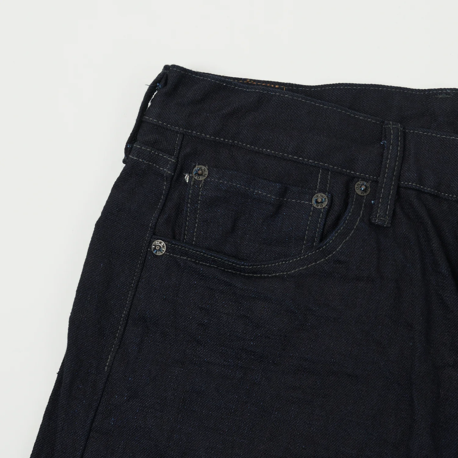 ONI Denim 246-14BLK Relaxed Tapered Jean - One Wash - Image 5