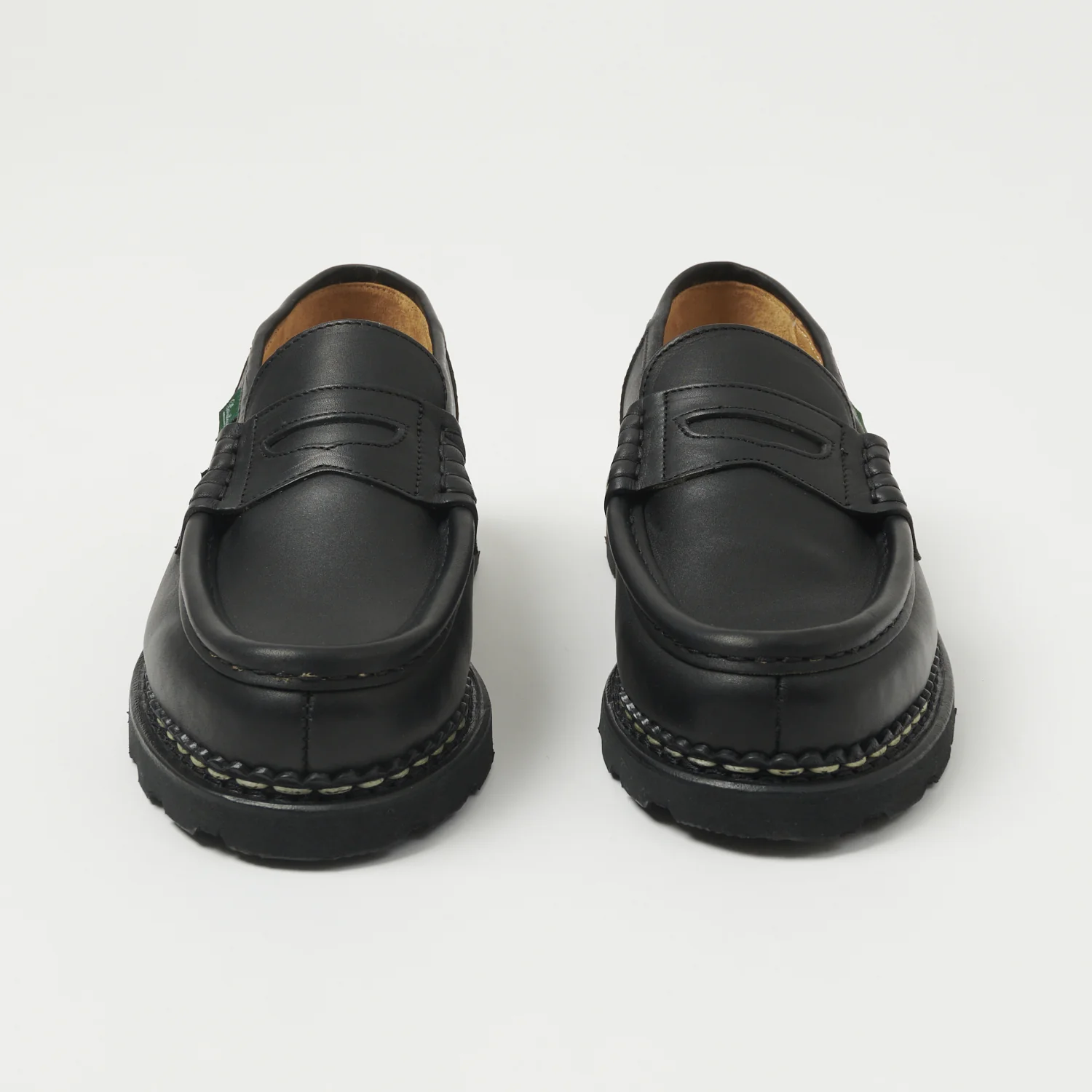 Paraboot Reims Marche Loafer - Black Lisse Noir - Image 3