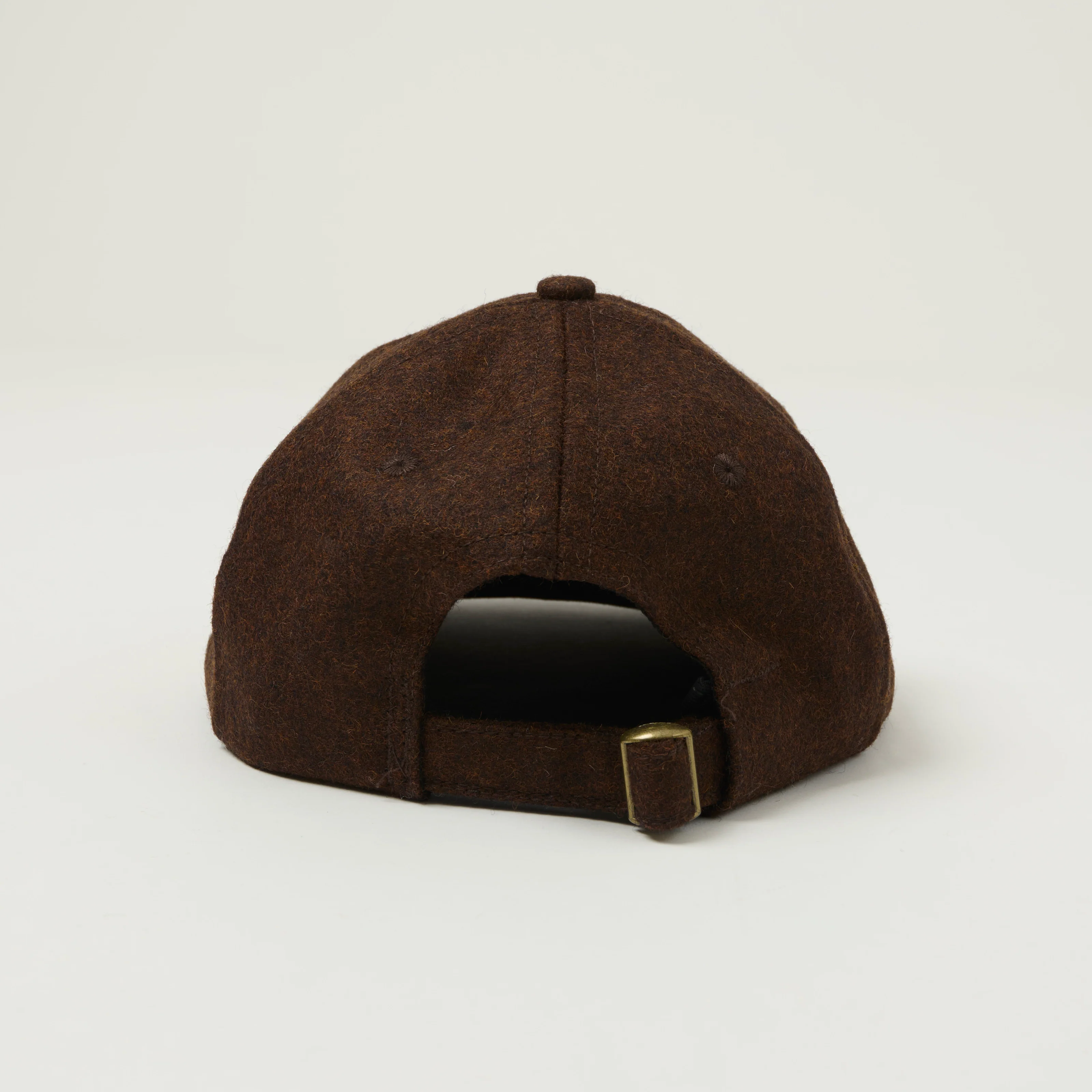 Dehen 1920 Melton Wool Baseball Hat - Red Oak - Image 3