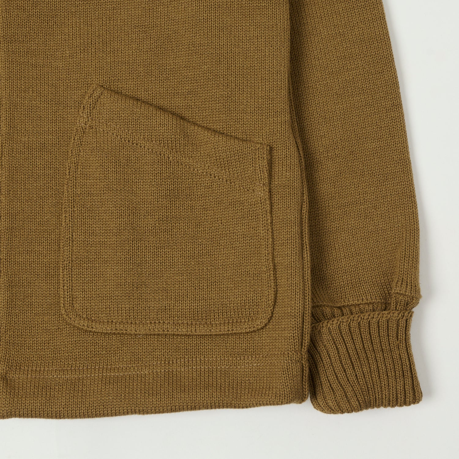 Dehen 1920 Shawl Sweater Coat 2.0 - Dark Tan - Image 3