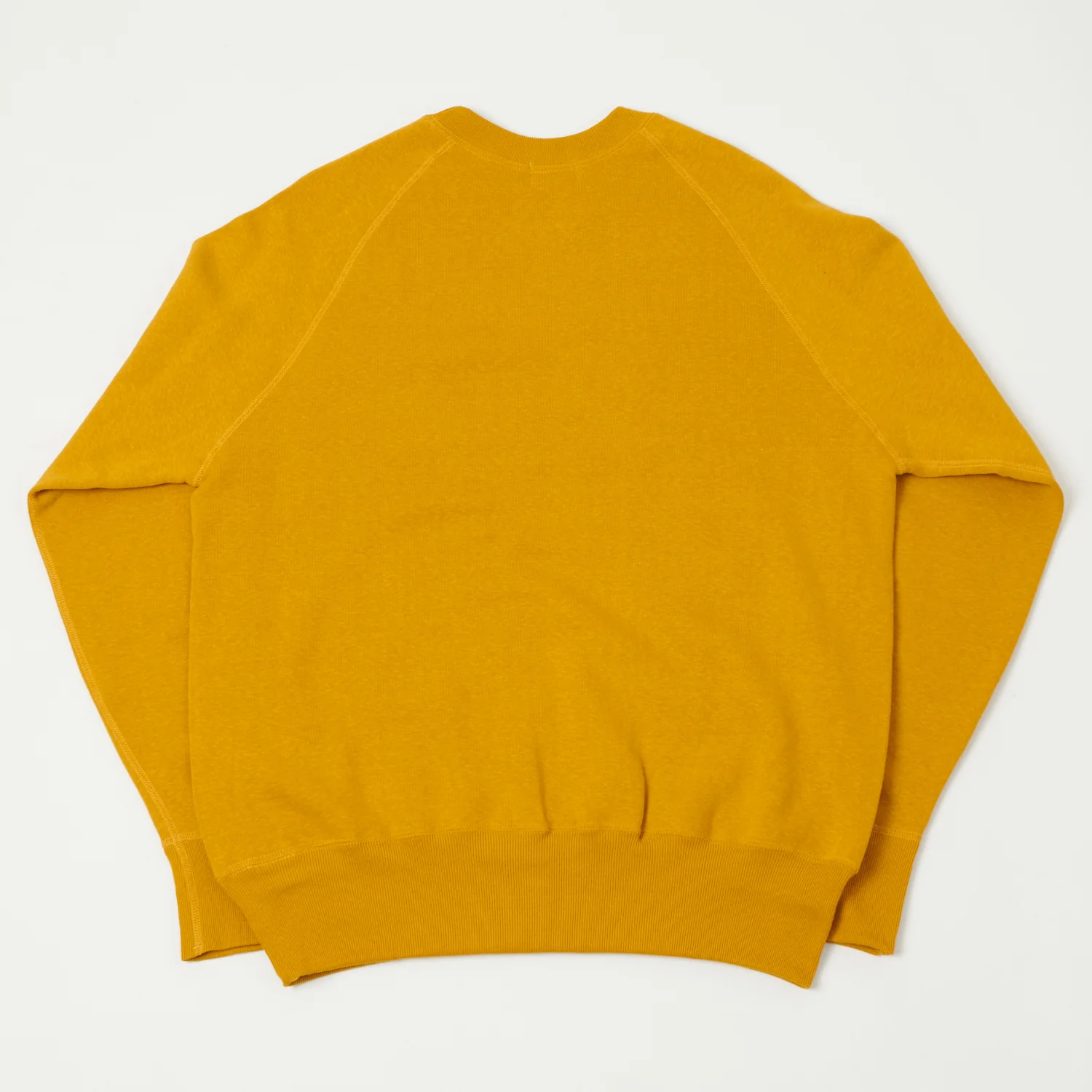 Denime Lot. 261 4-Needle Raglan Sweatshirt - Yellow - Image 3