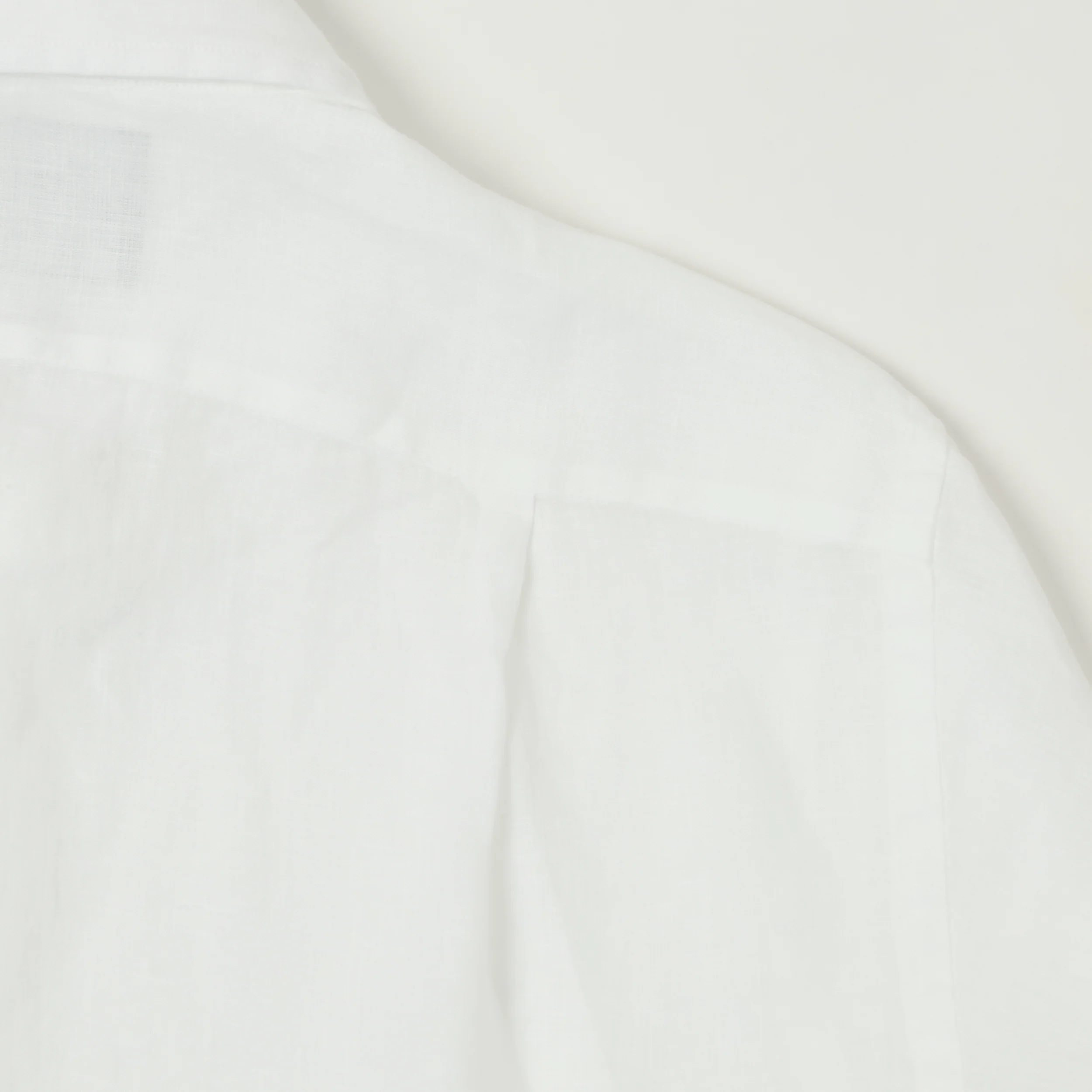 Drake's Linen Summer Shirt - White - Image 5