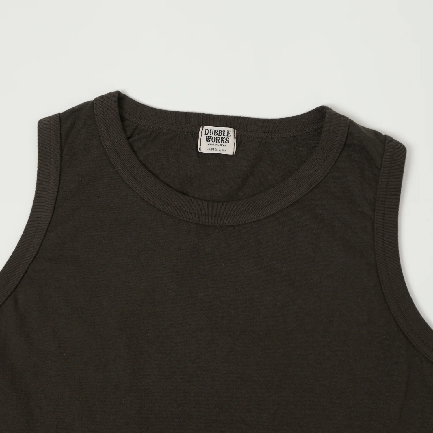 Dubbleworks Basic Tank Top - Black - Image 2