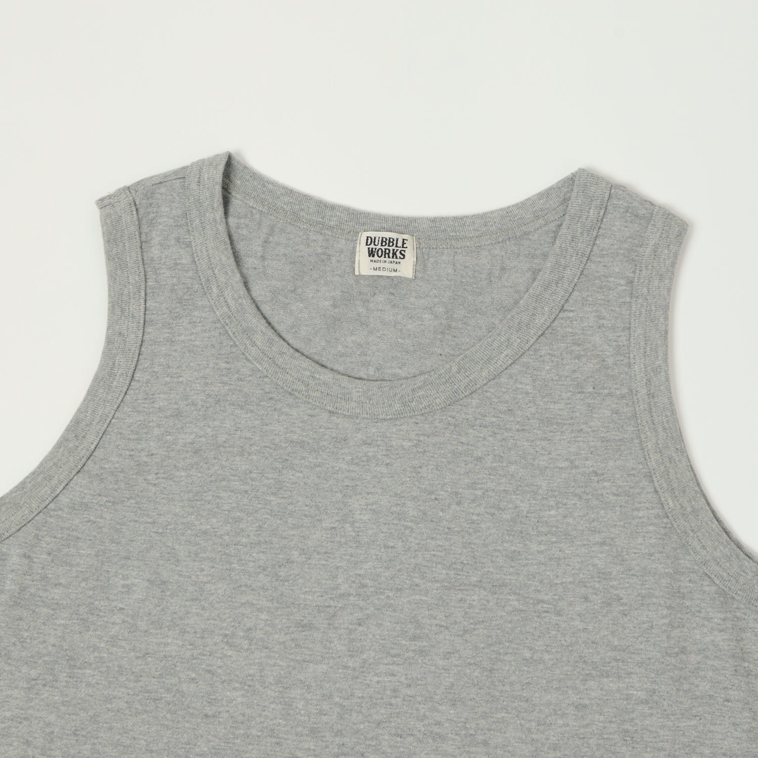 Dubbleworks Basic Tank Top - Heather Grey - Image 2