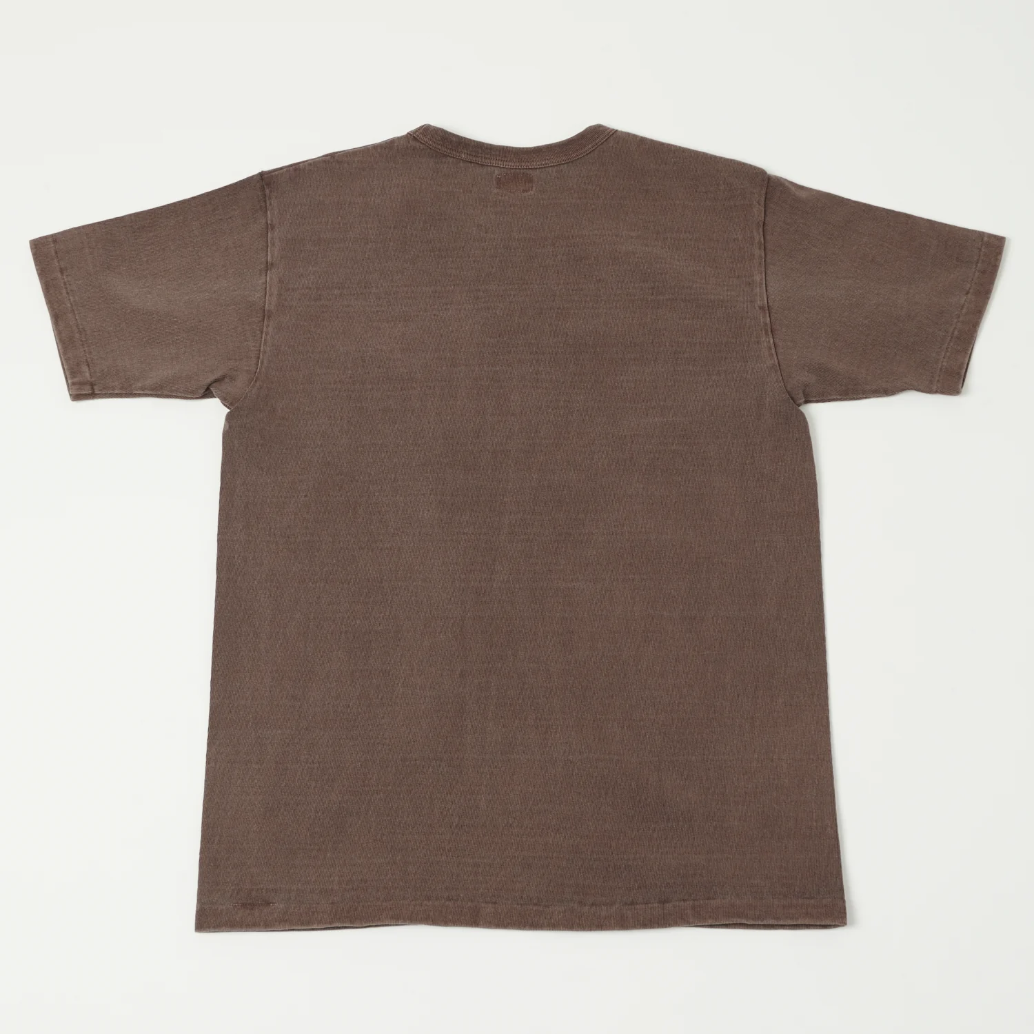 Dubbleworks Heavy Fabric Pigment Dye Tee - Mad Brown - Image 3