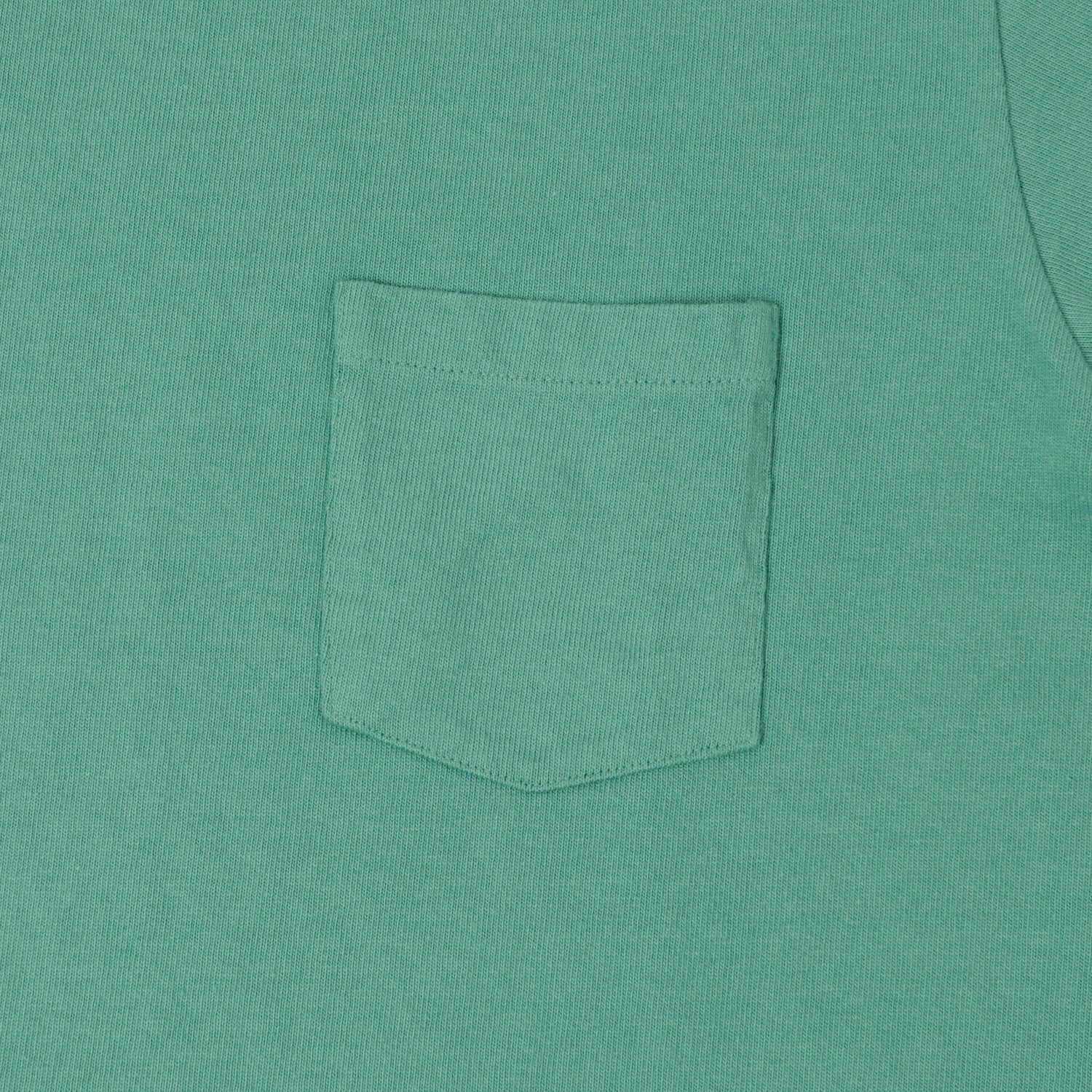 Dubbleworks Heavy Fabric Pocket Tee - Emerald - Image 3