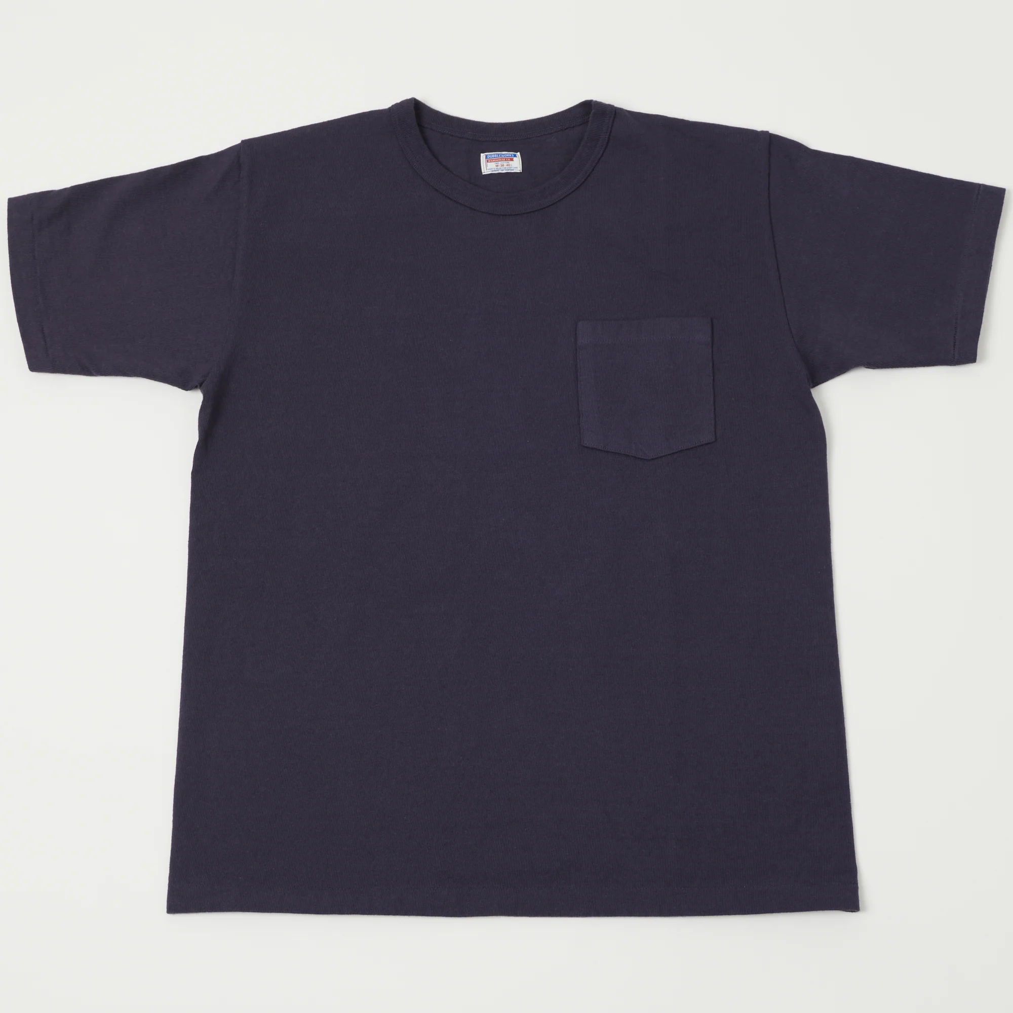 Dubbleworks Heavy Fabric Pocket Tee - Navy
