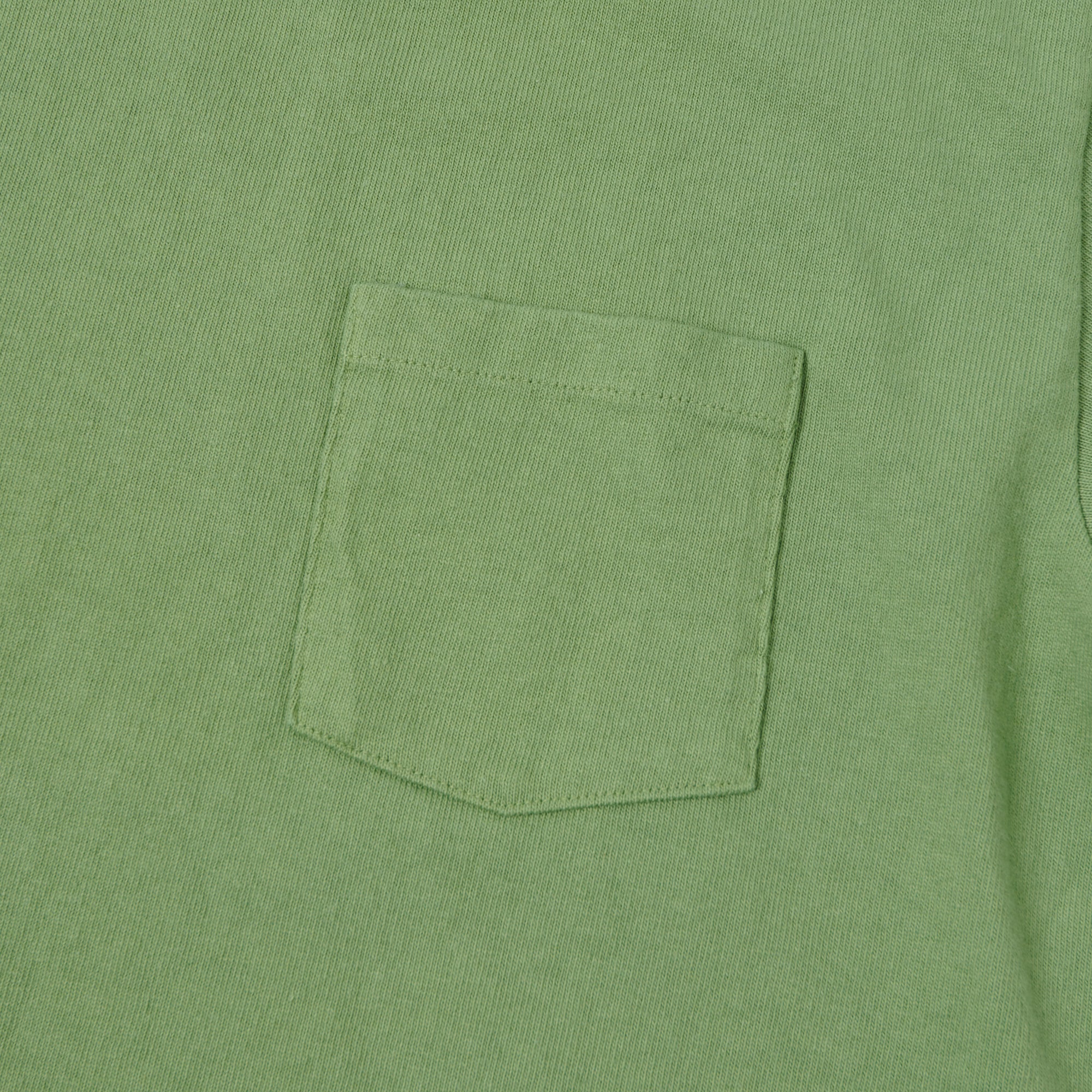Dubbleworks Heavy Fabric Pocket Tee - Tea Green - Image 3