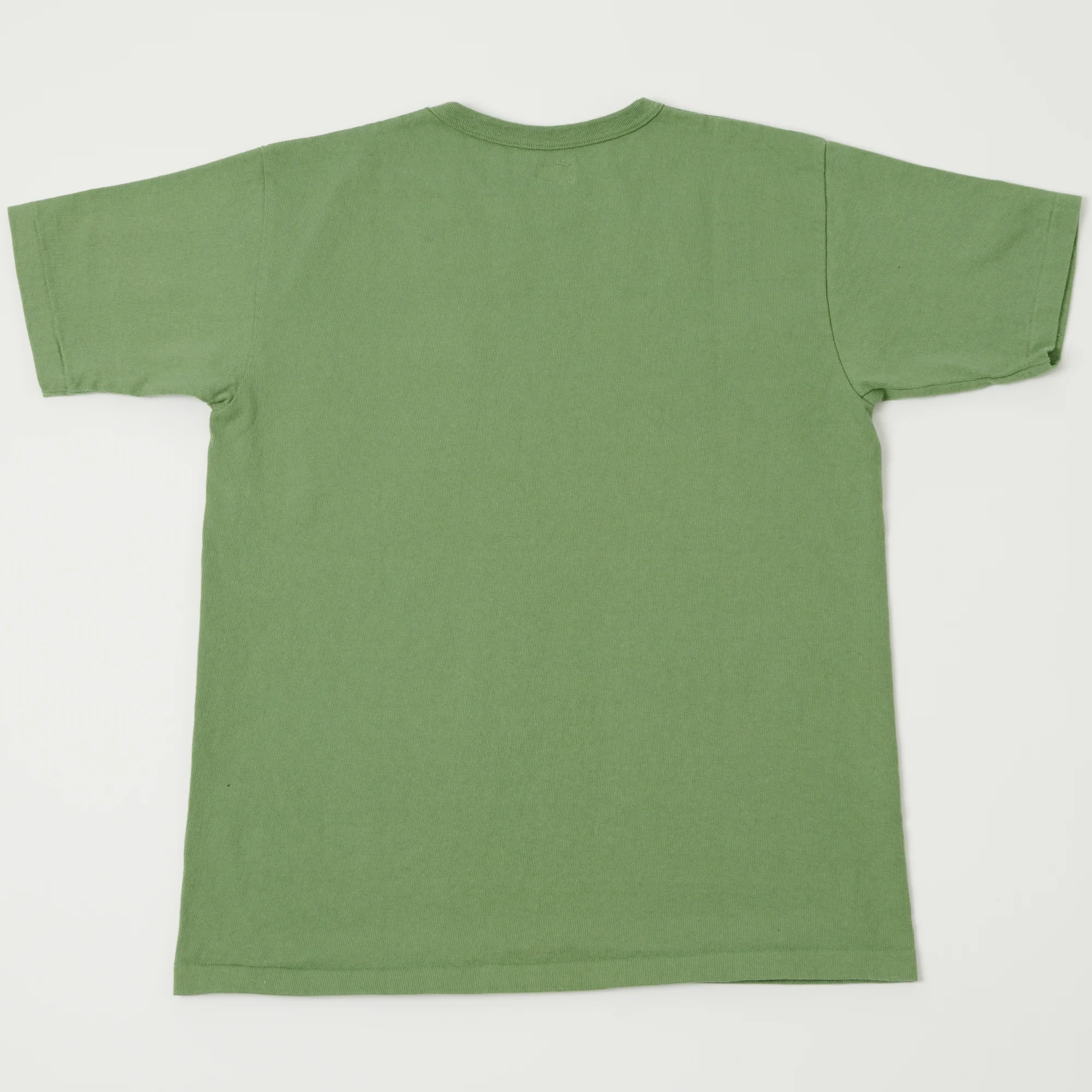 Dubbleworks Heavy Fabric Pocket Tee - Tea Green - Image 4