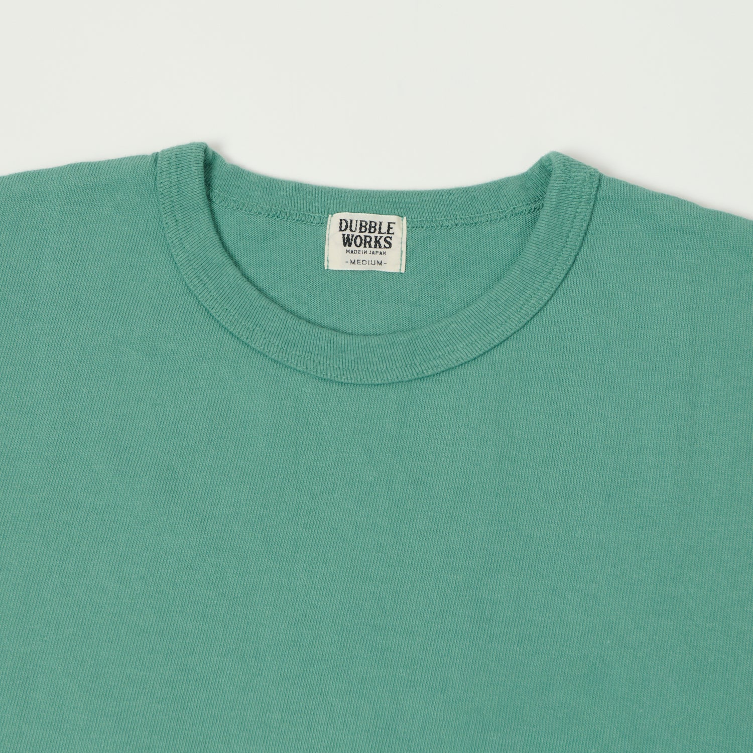 Dubbleworks Heavy Fabric Tee - Emerald - Image 2