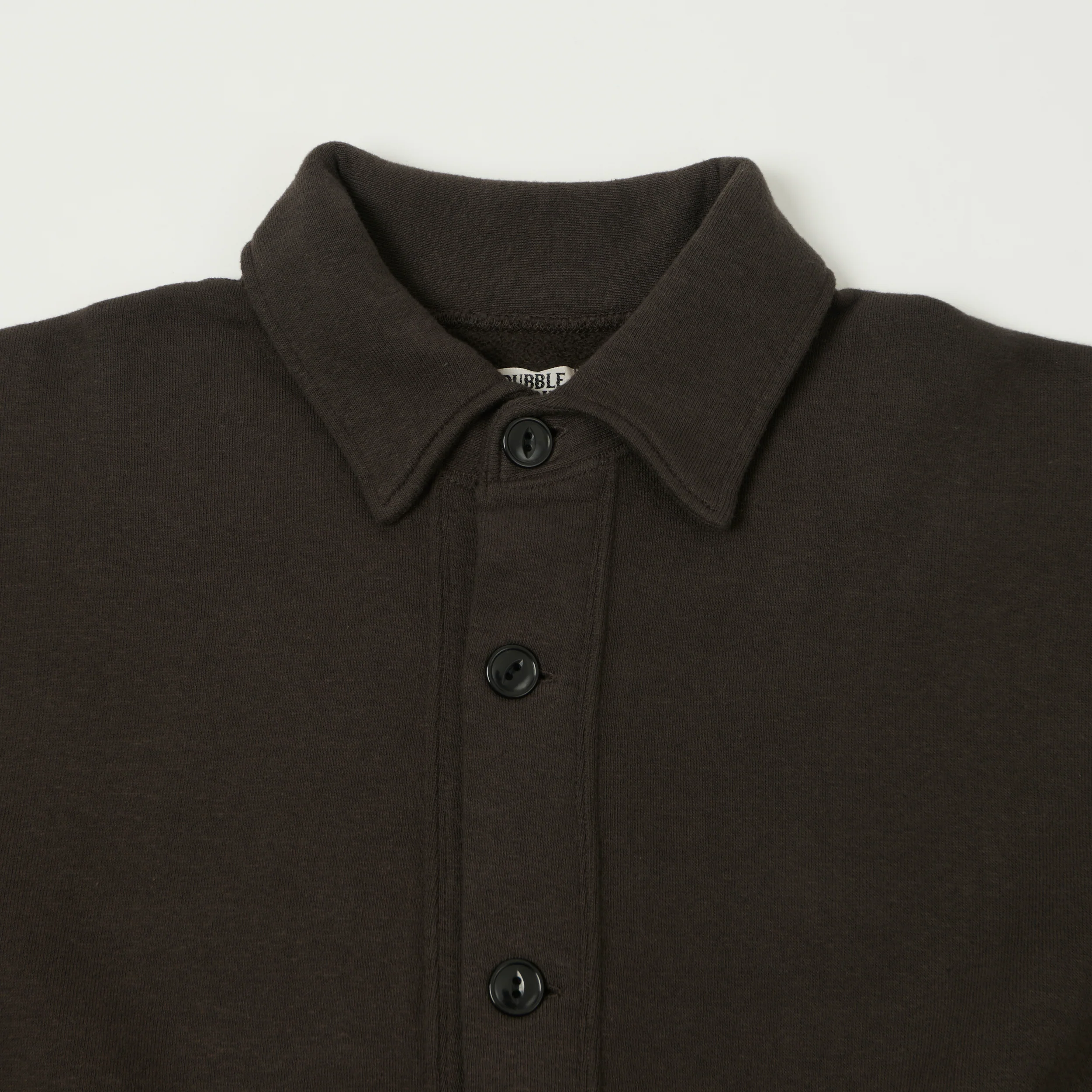 Dubbleworks Loop Wheel Sweat Jacket - Sumikuro - Image 2