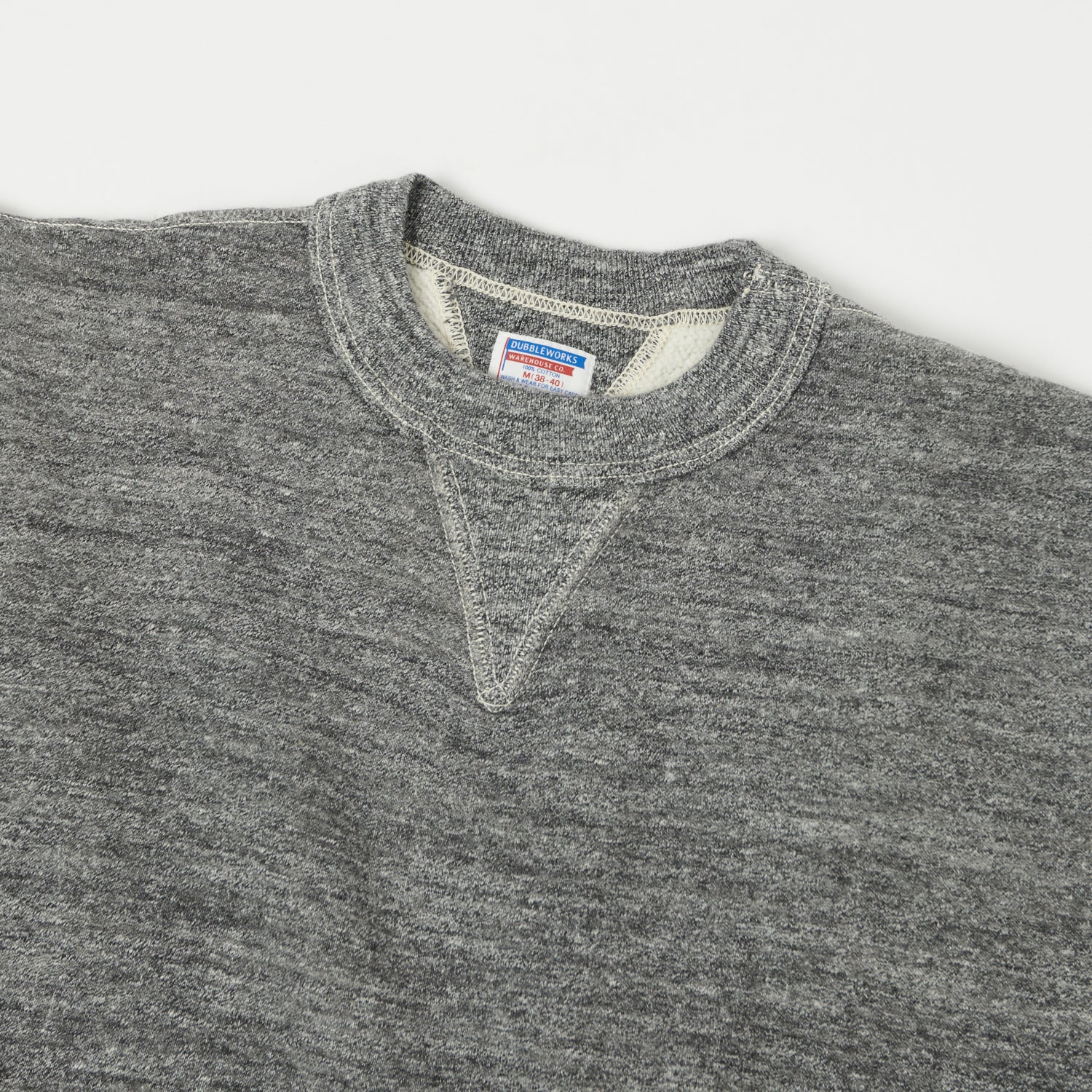 Dubbleworks Tsuriami Sweatshirt - Heather Charcoal - Image 2