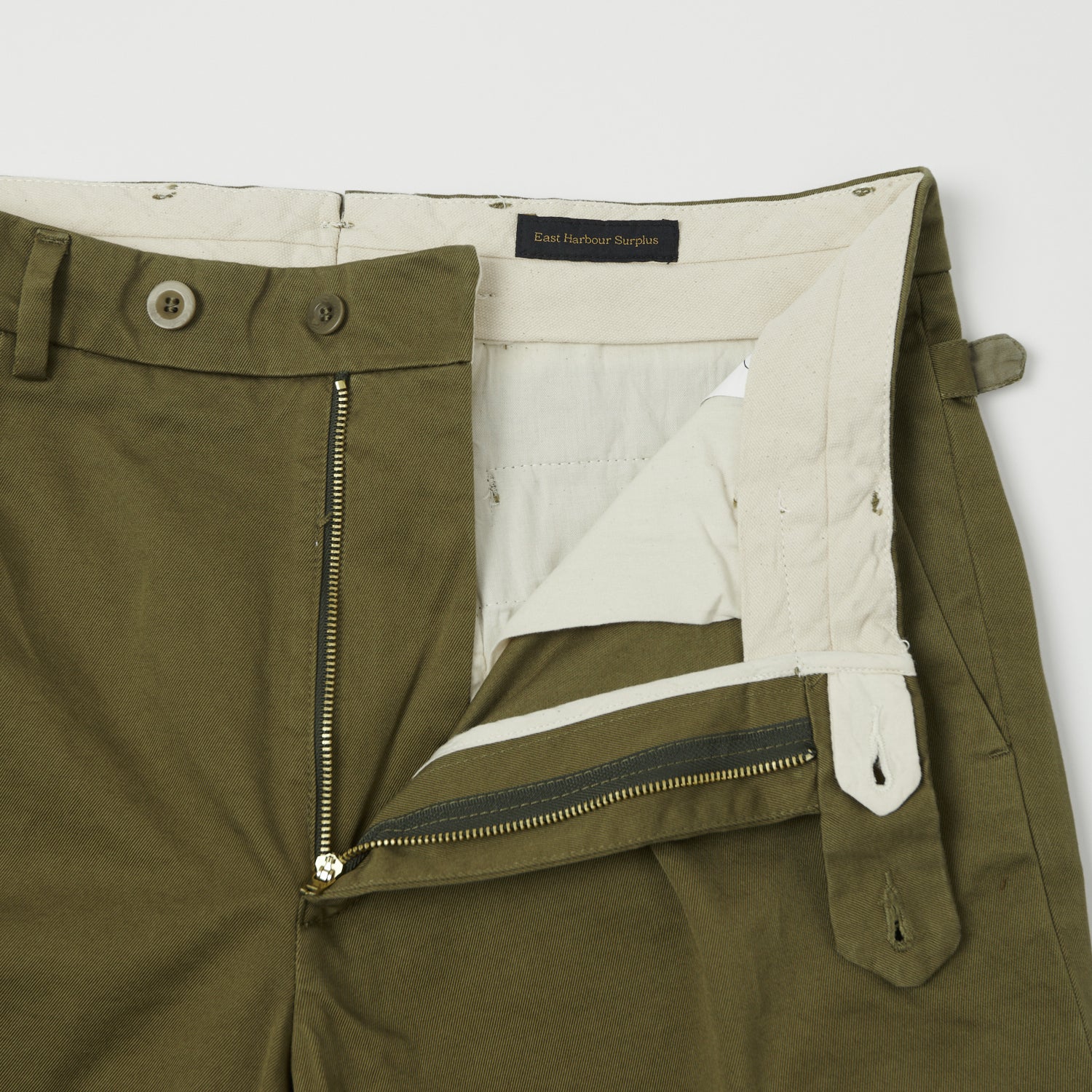 East Harbour Surplus 'Barry' Chino - Green - Image 3